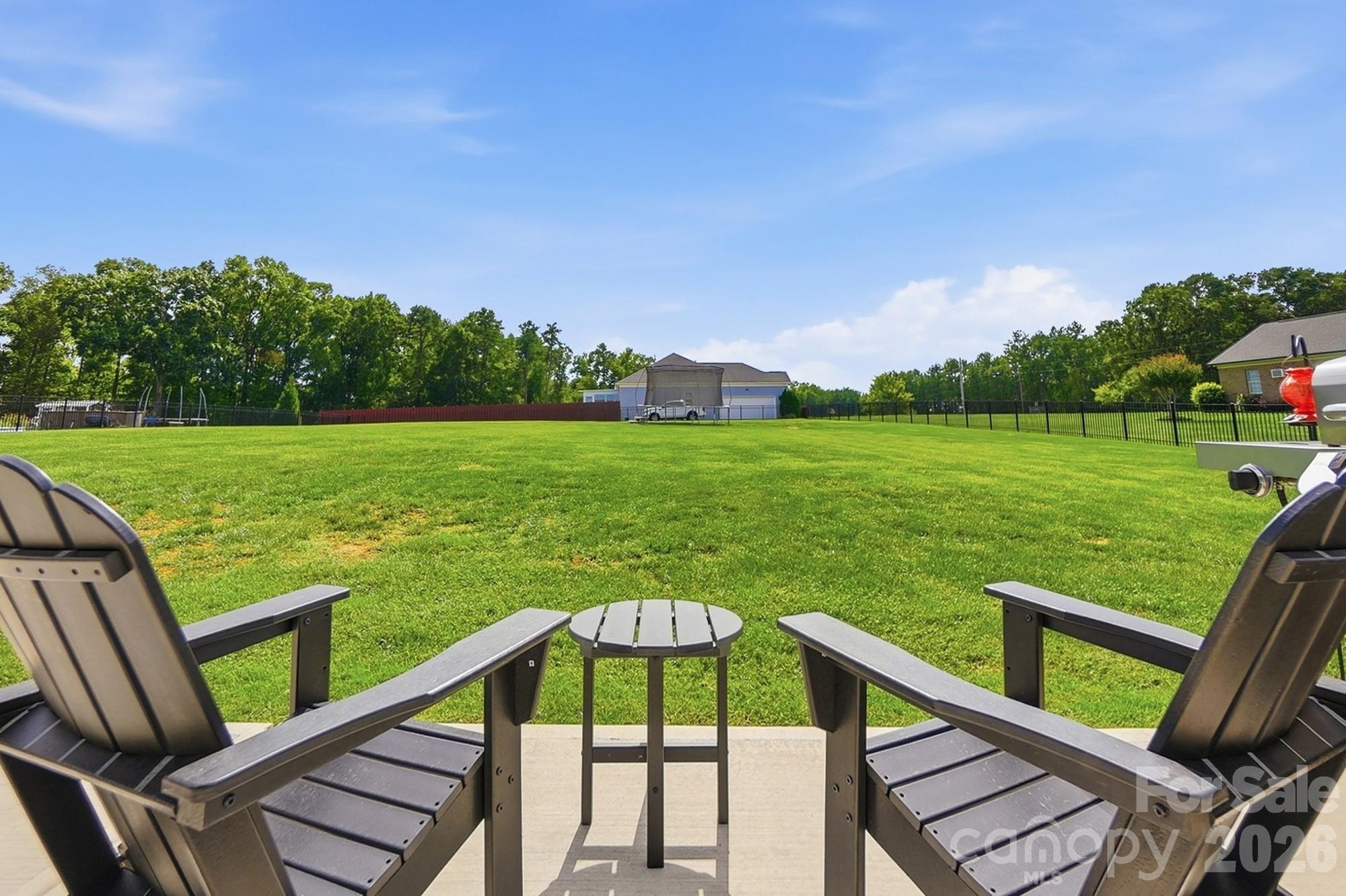 Large Fenced In Backyard - 4004 Camden Oaks Lane, Monroe