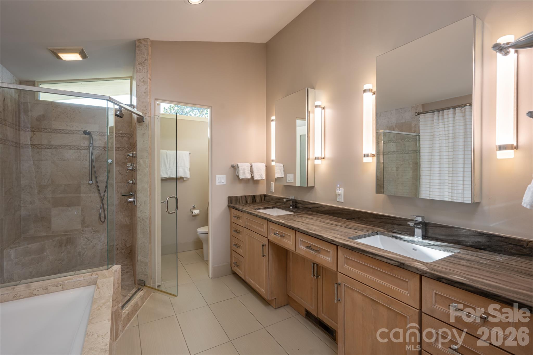 Primary bath - 92 Horizon Hill Road, Asheville