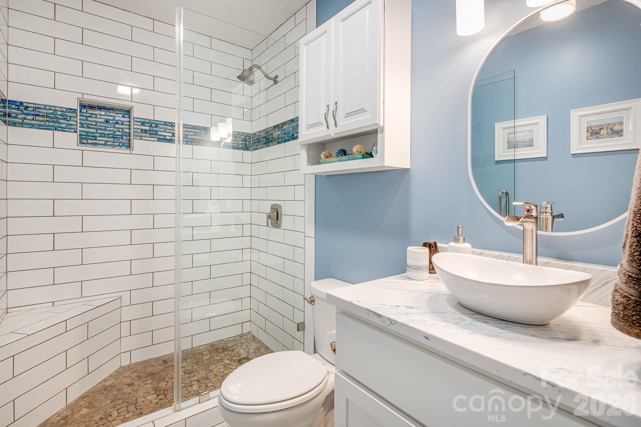 Single Family Residence at 422 S Turkey Creek Road, Leicester, photo 26 of 46