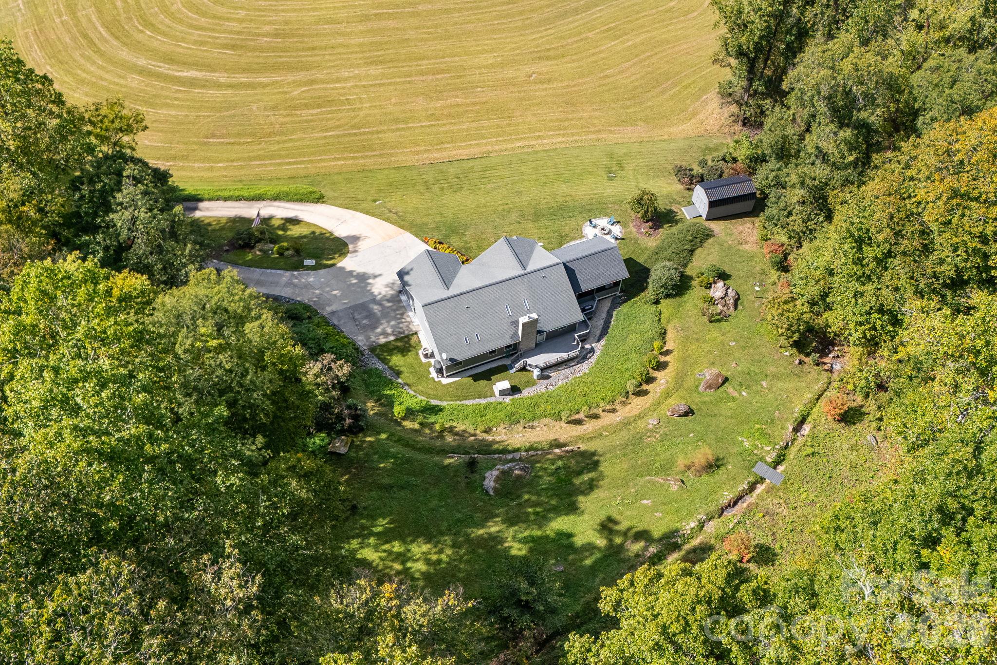 Single Family Residence at 422 S Turkey Creek Road, Leicester, photo 34 of 46