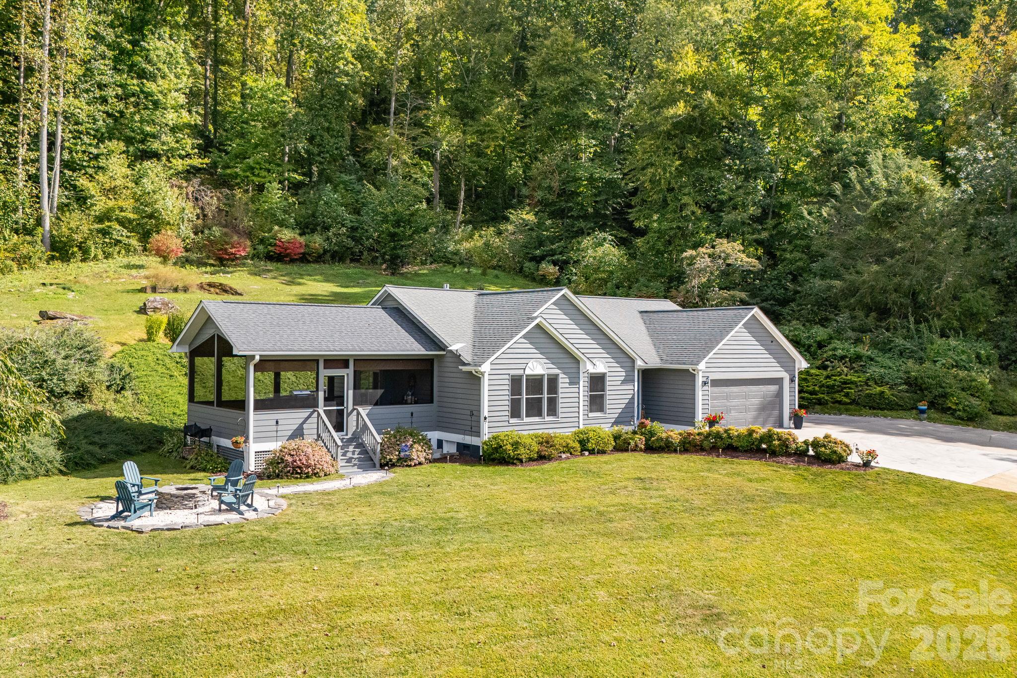 Single Family Residence at 422 S Turkey Creek Road, Leicester, photo 42 of 46