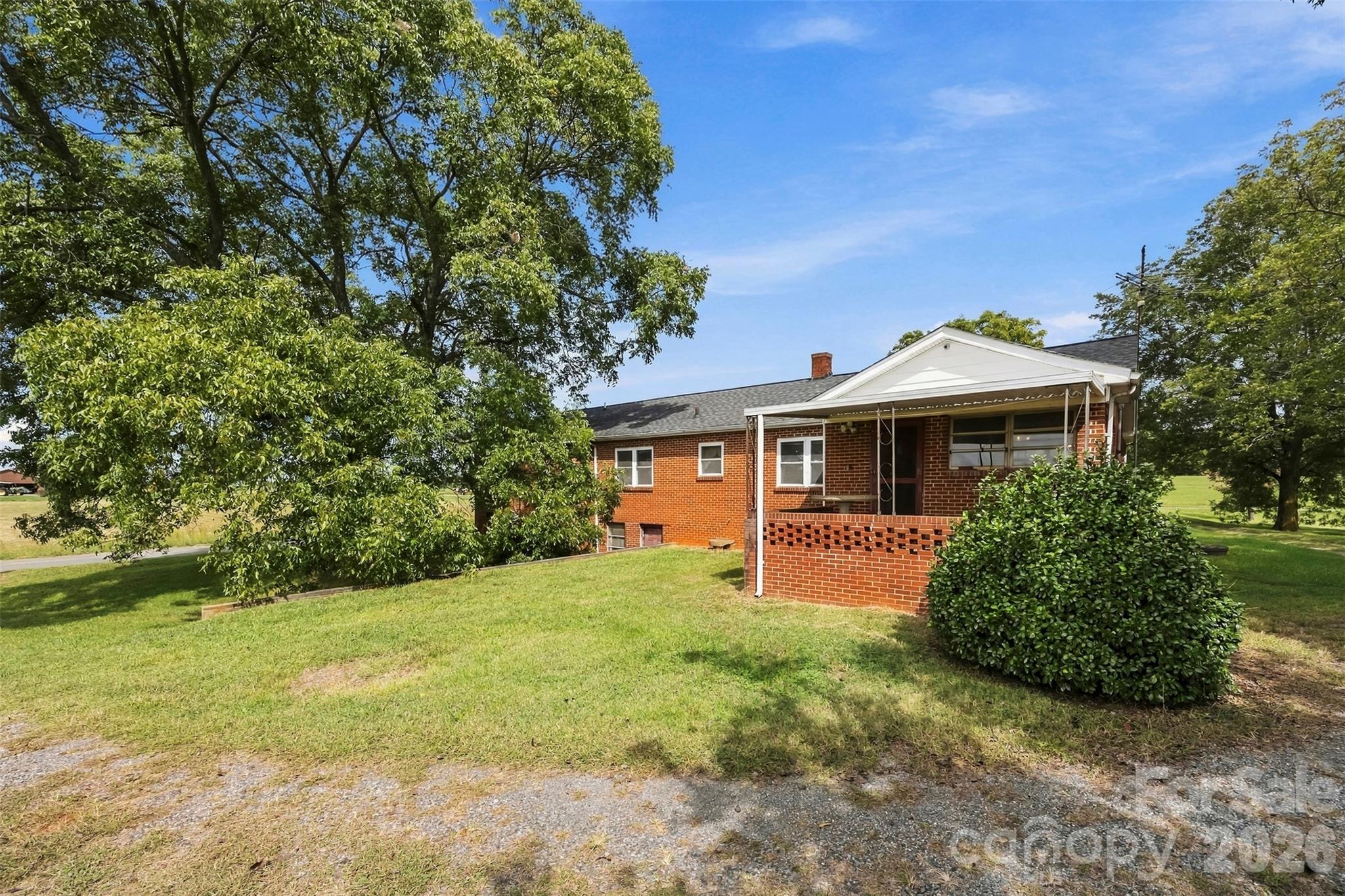 View of rear of home - 2925 Fallston Waco Road, Shelby