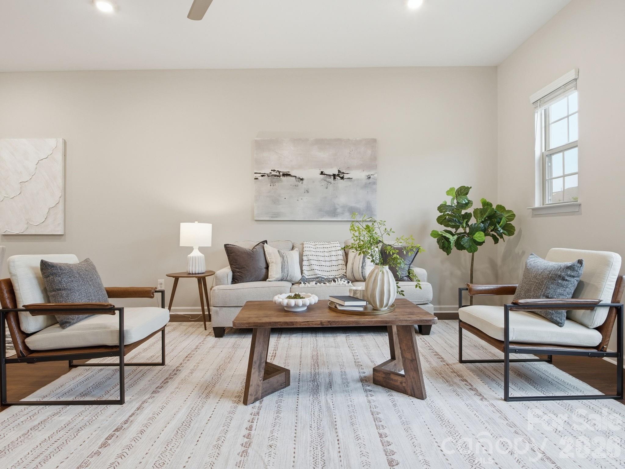 Open living space - 1038 Doveridge Street, Charlotte