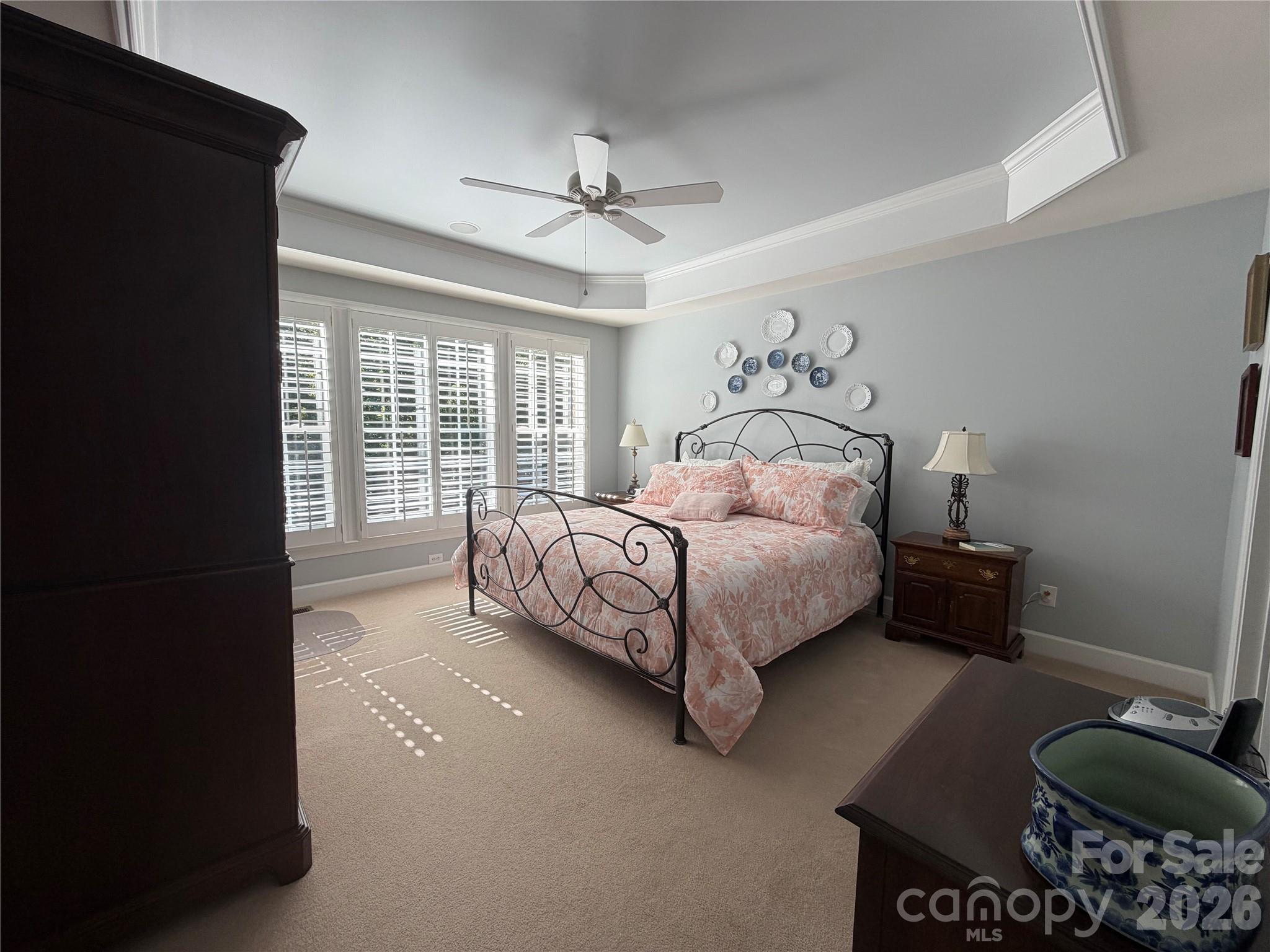 Primary bedroom on main floor - 11437 Corliss Avenue, Charlotte