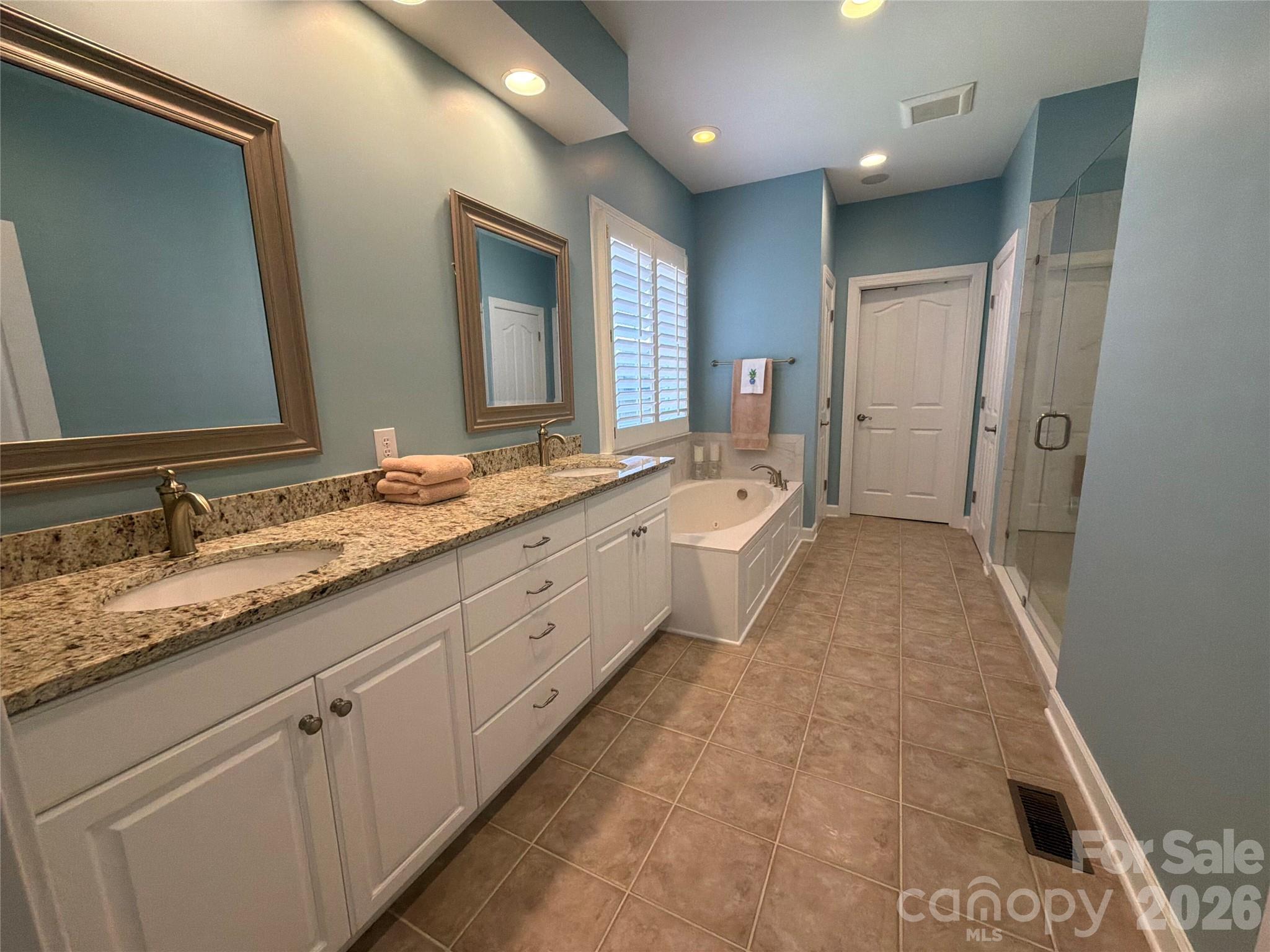 Luxurious master bathroom - 11437 Corliss Avenue, Charlotte