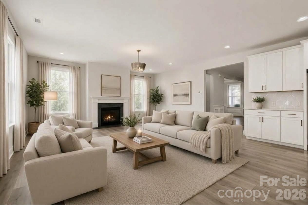 Virtually staged - 15213 Shallow Ridge Road, Charlotte