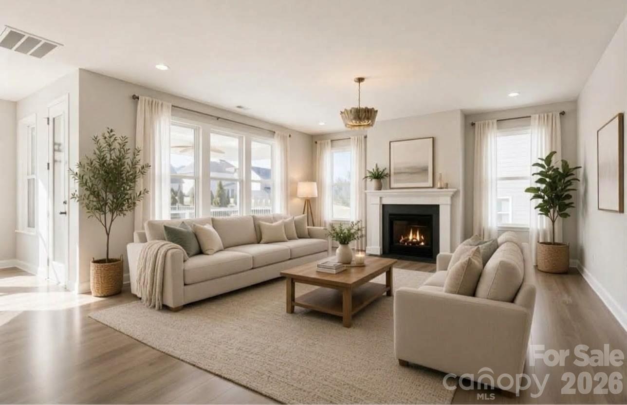 Virtually staged - 15213 Shallow Ridge Road, Charlotte