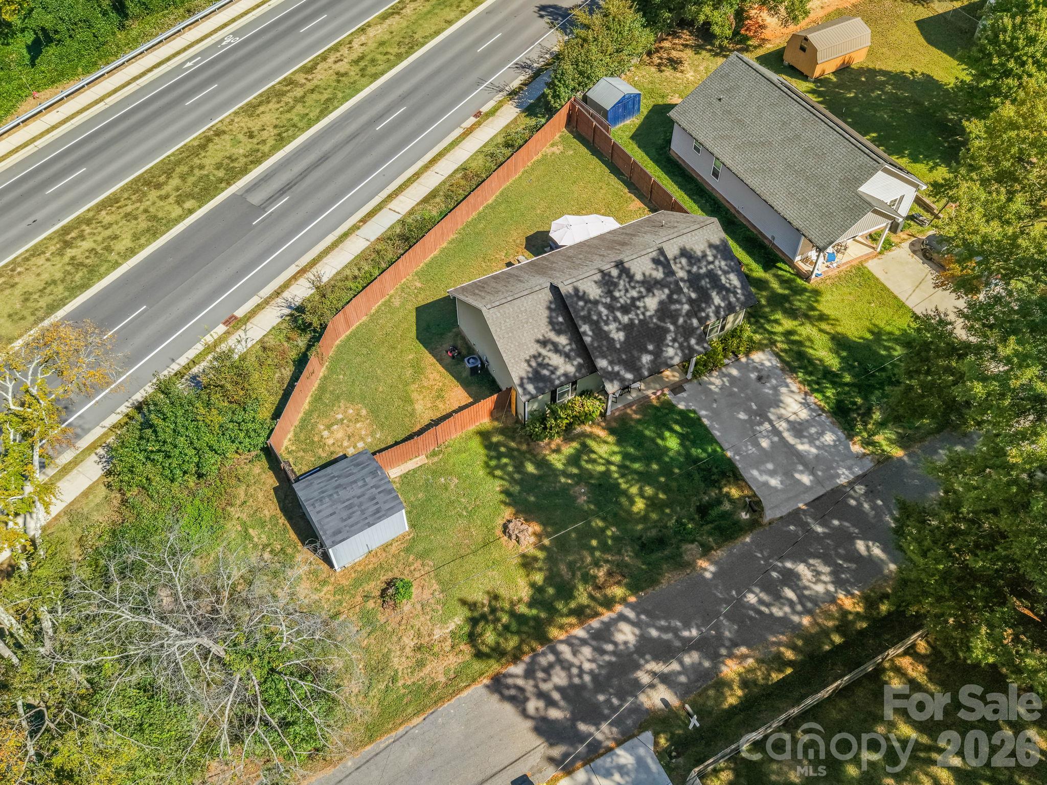 Aerial view - 710 Ben Avenue, Kannapolis