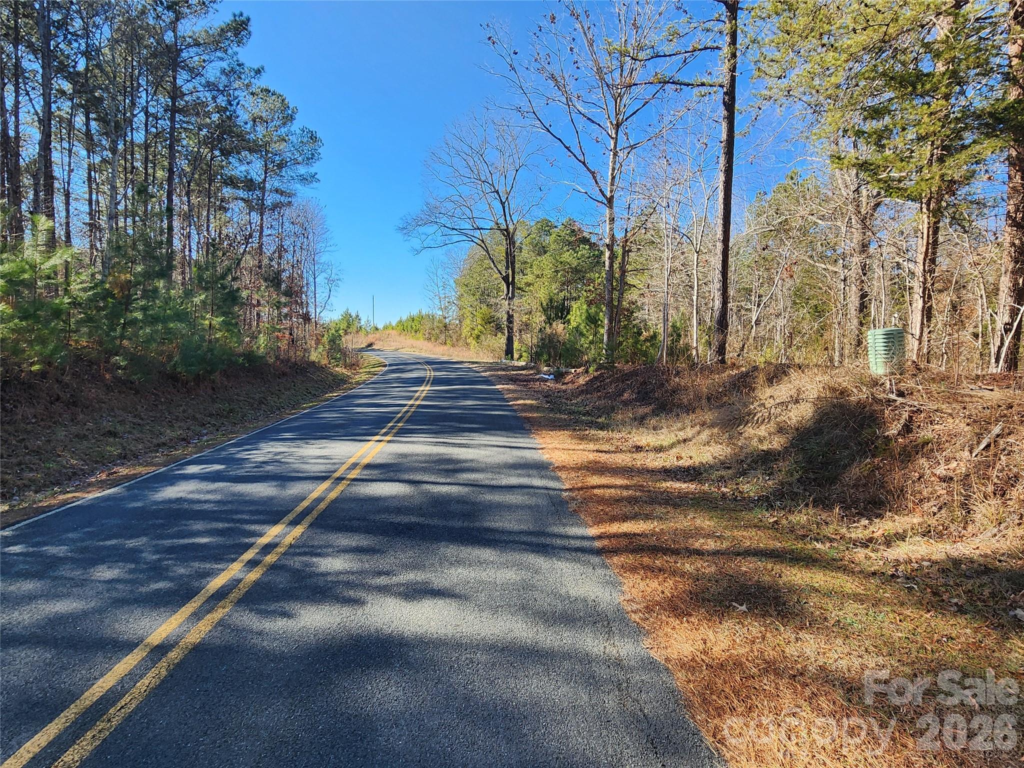 Looking up McKnight Road towards the 15 acres - 1350 McKnight Road, Smyrna