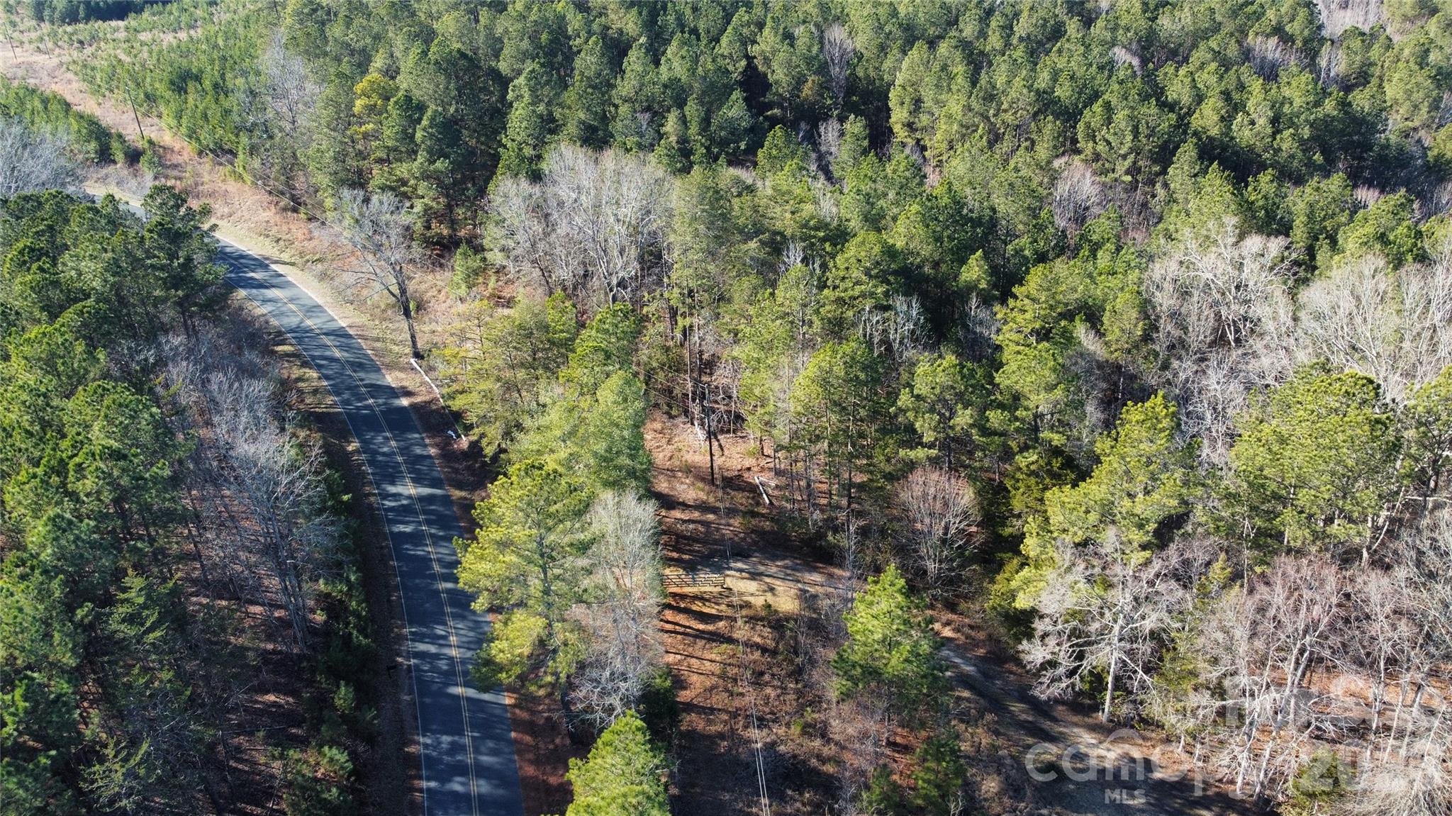 Sky view of corner in front of 15 acres - 1350 McKnight Road, Smyrna