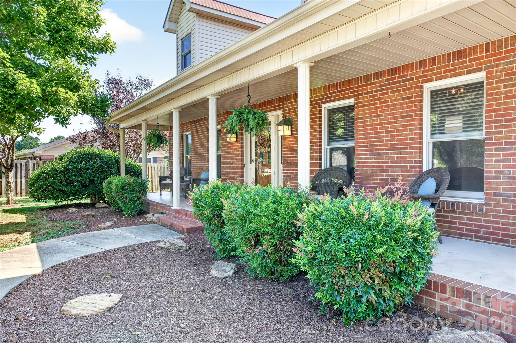 Perfect front porch for morning coffee - 171 Pleasant Drive, Statesville