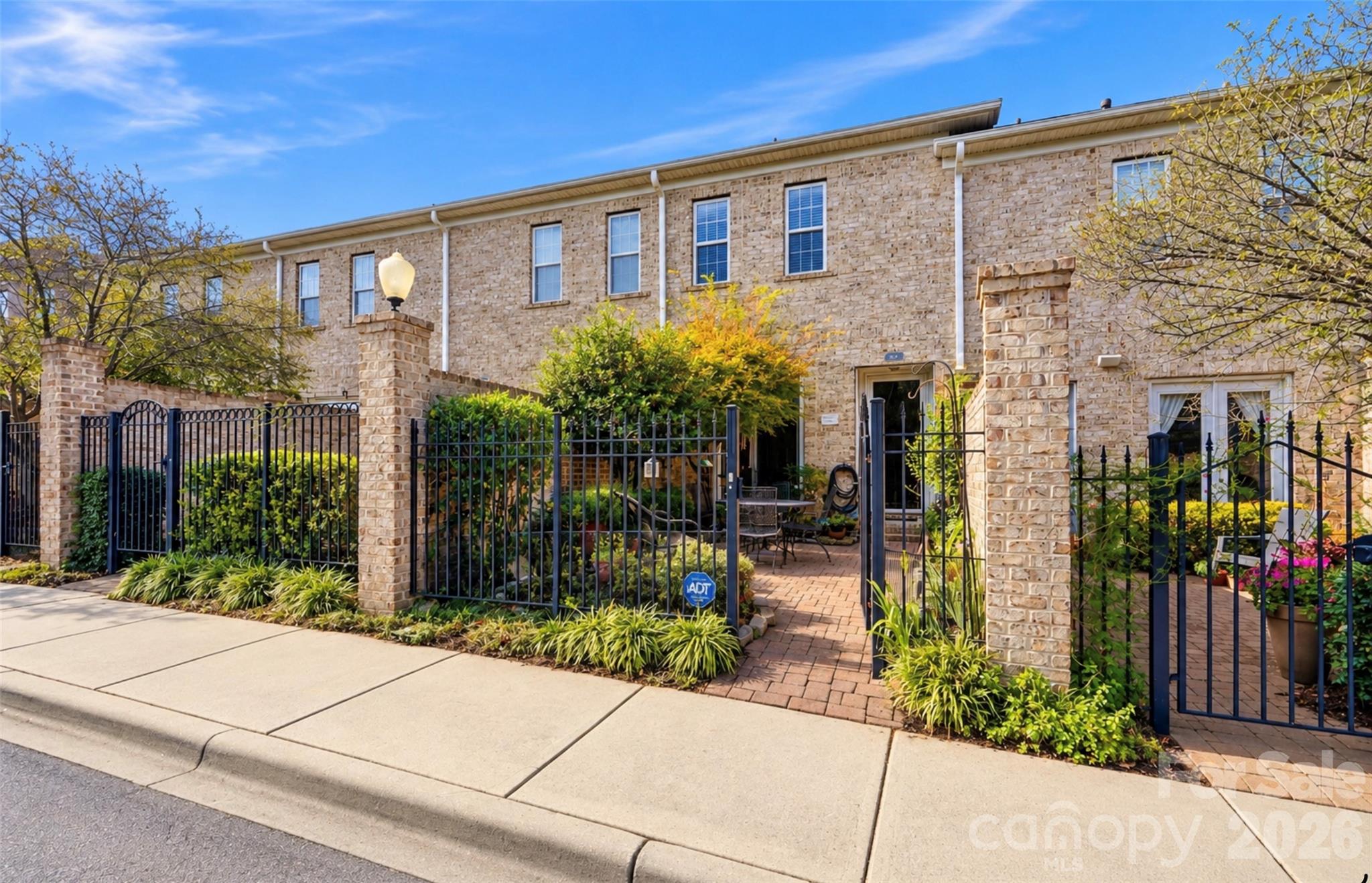 Courtyard Entry - 427 Dumbarton Street NW, Concord