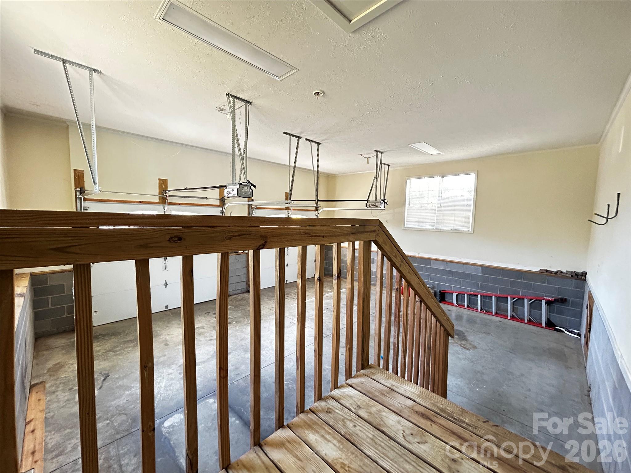Stairs into theGarage - 224 Pete Luther Road, Candler