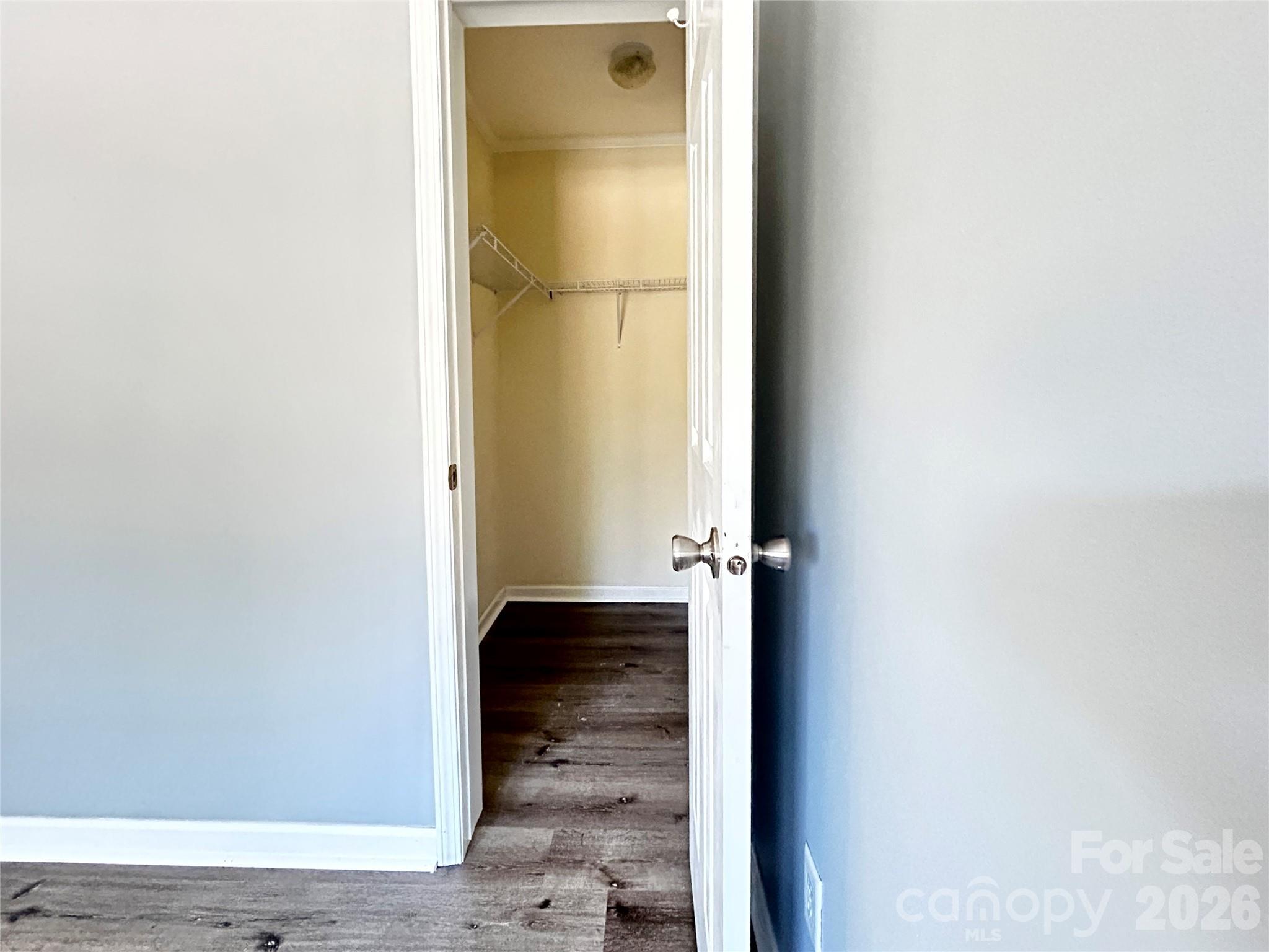 Walk In Closet in Guest Bedroom - 224 Pete Luther Road, Candler