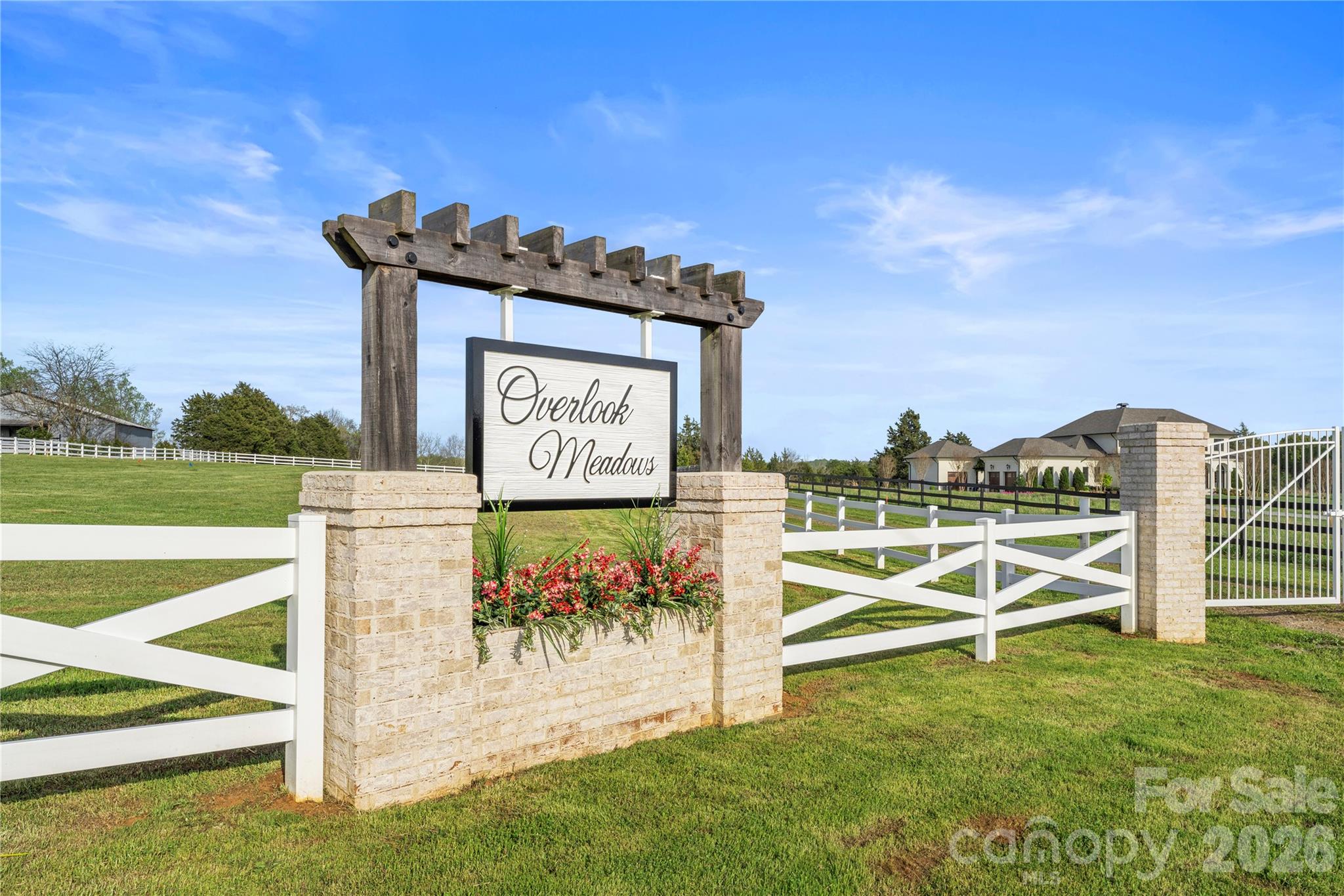 Overlook Meadows entry - 632 Patterson Farm Road, Mooresville