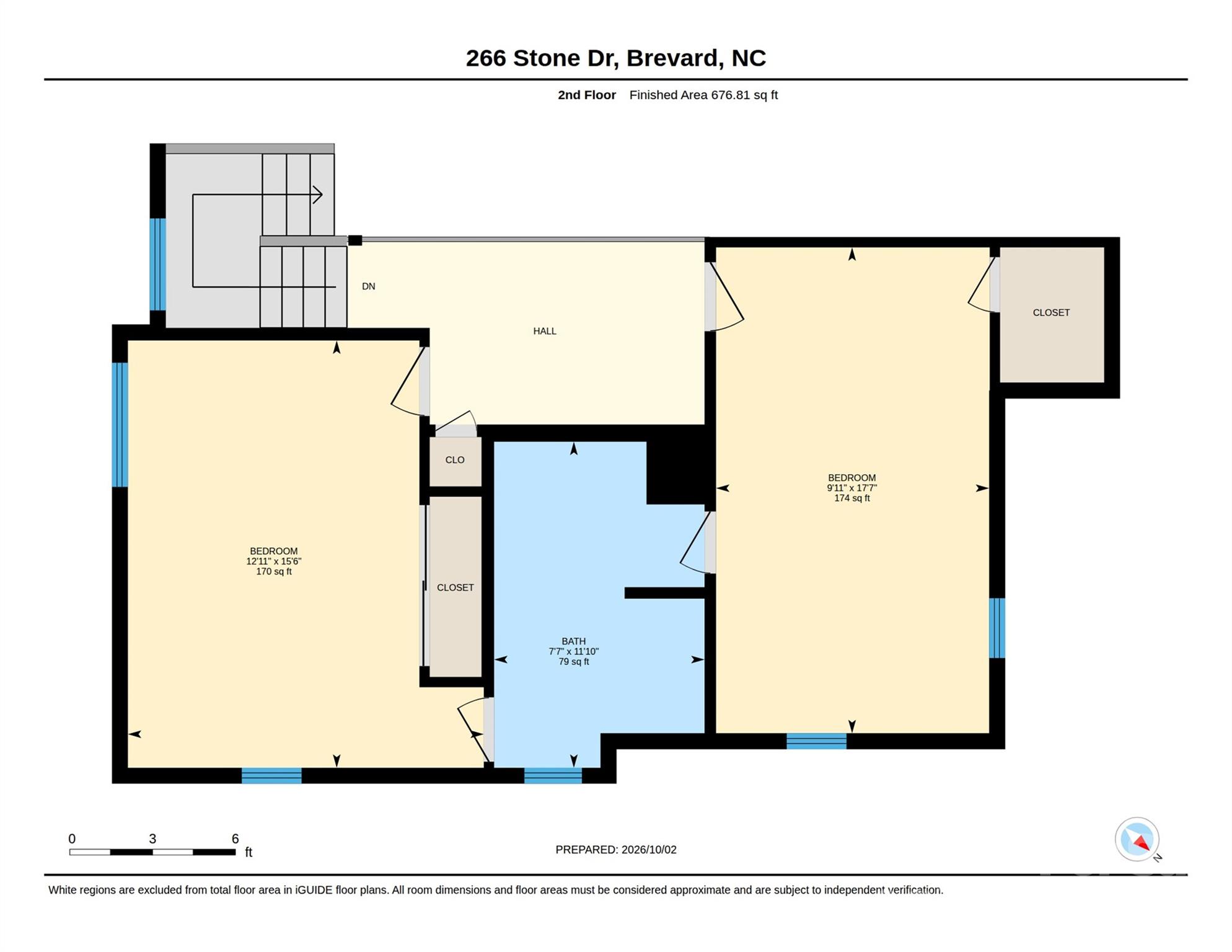 Upper Floor - 266 Stone Drive, Brevard