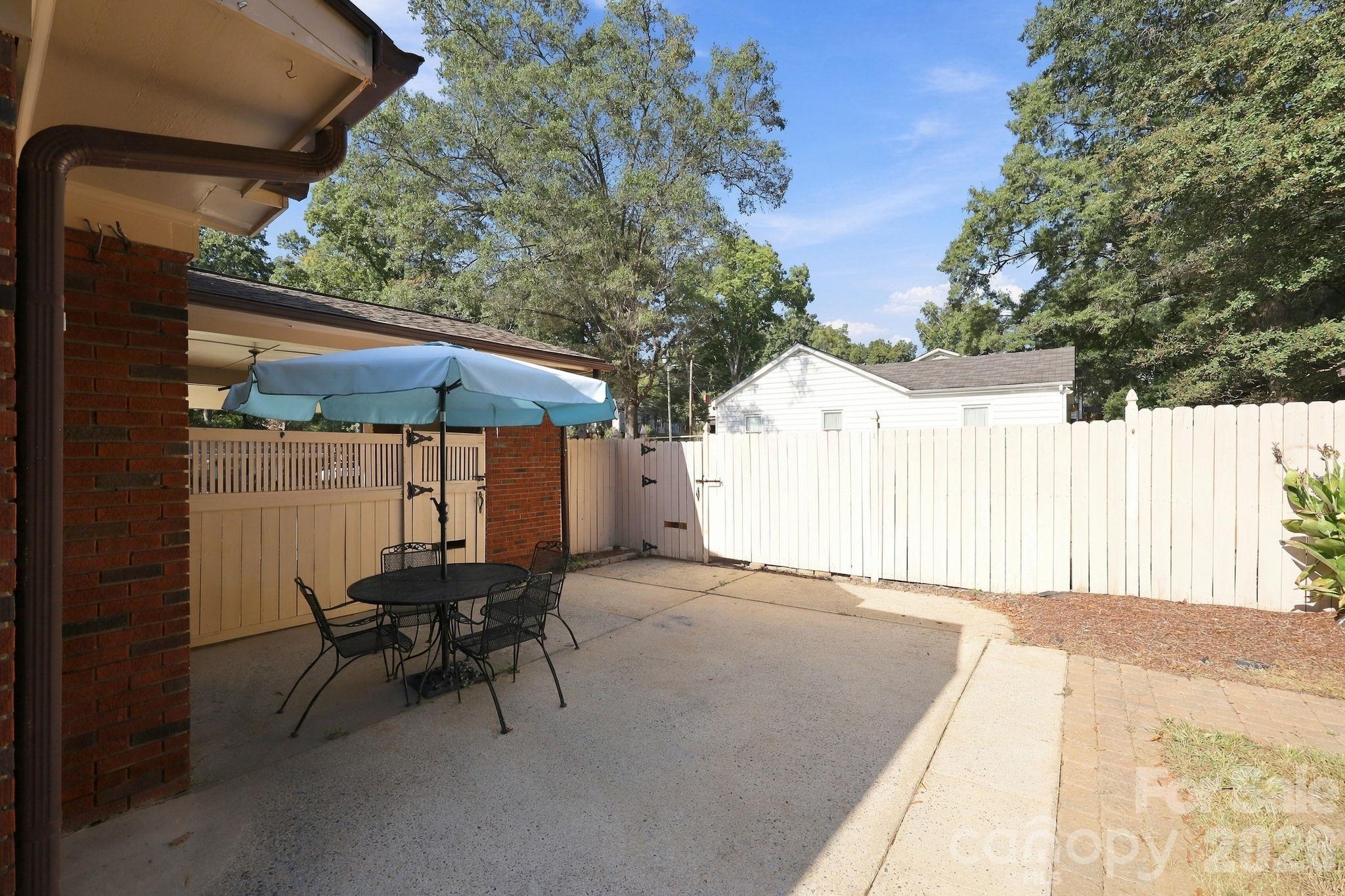 Back Patio - 123 Hillside Avenue SW, Concord