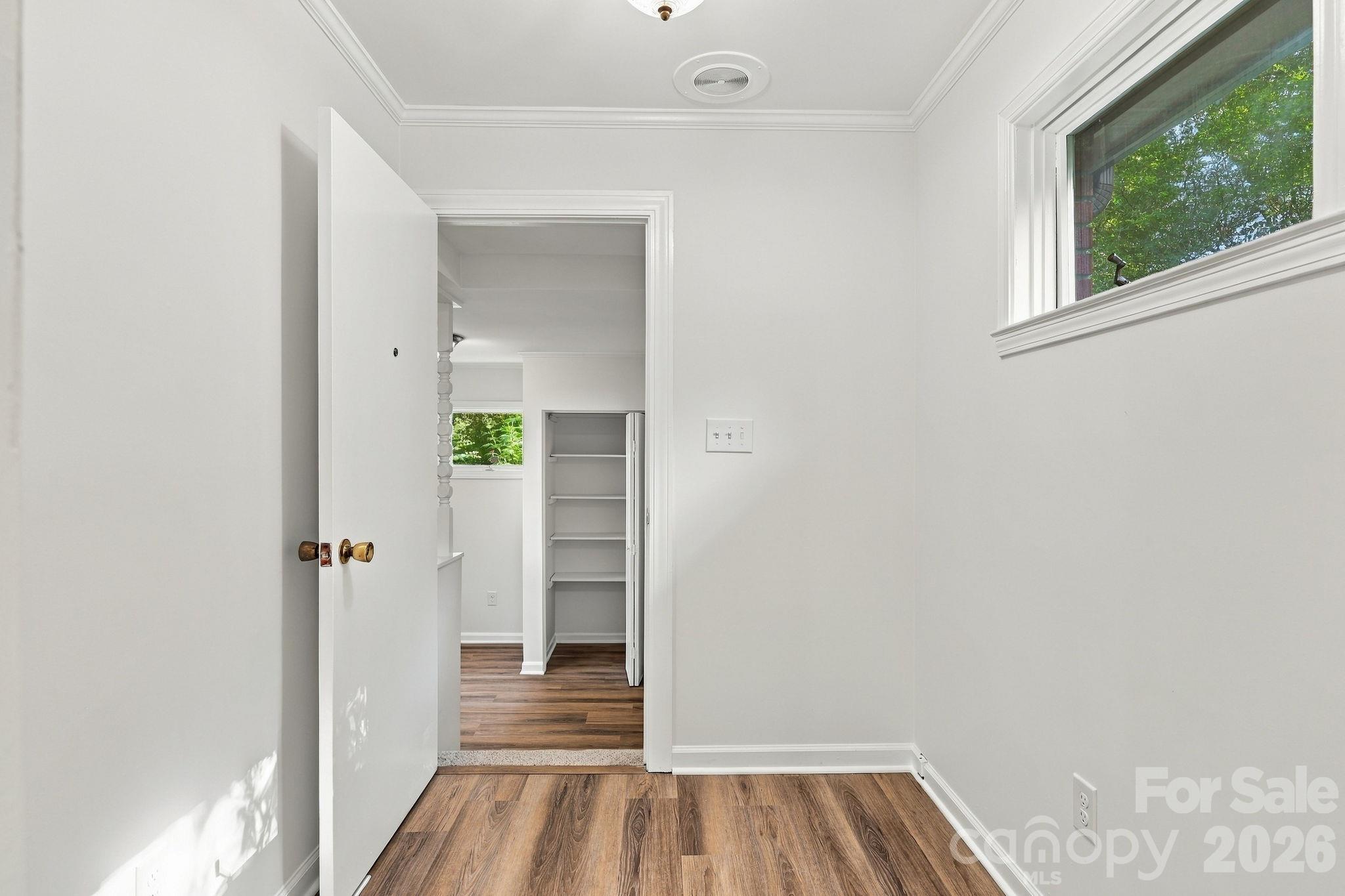 Hallway from Primary to Laundry - 123 Hillside Avenue SW, Concord