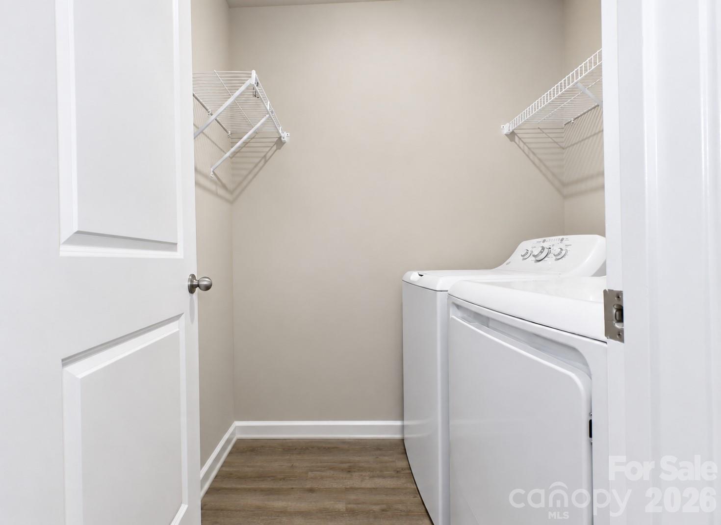 upstairs laundry room - 2647 Dellinger Drive, Charlotte