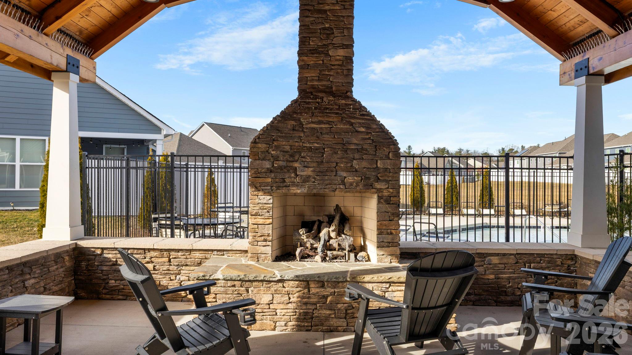 Outdoor area / pool - 451 Fox Cove Cove, Hendersonville
