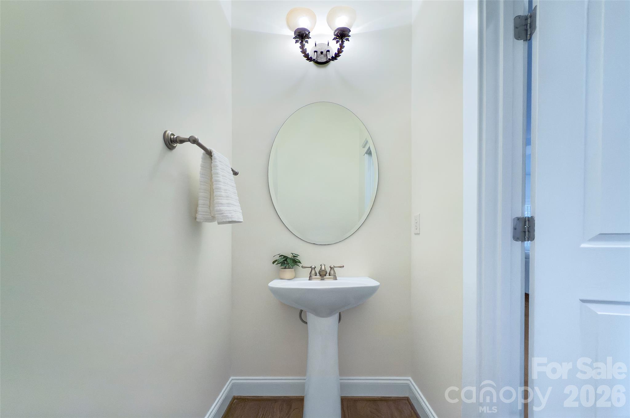 Downstairs 1/2 bath - 16418 Spruell Street, Huntersville