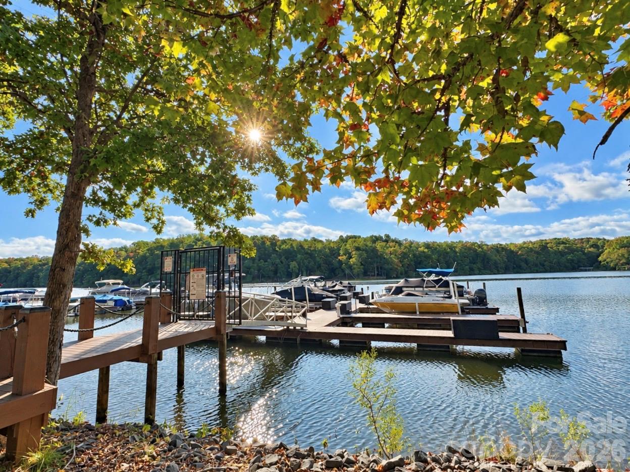 Dock your boat and enjoy access to the lake anytime you want. - 8149 Merryvale Lane, Charlotte