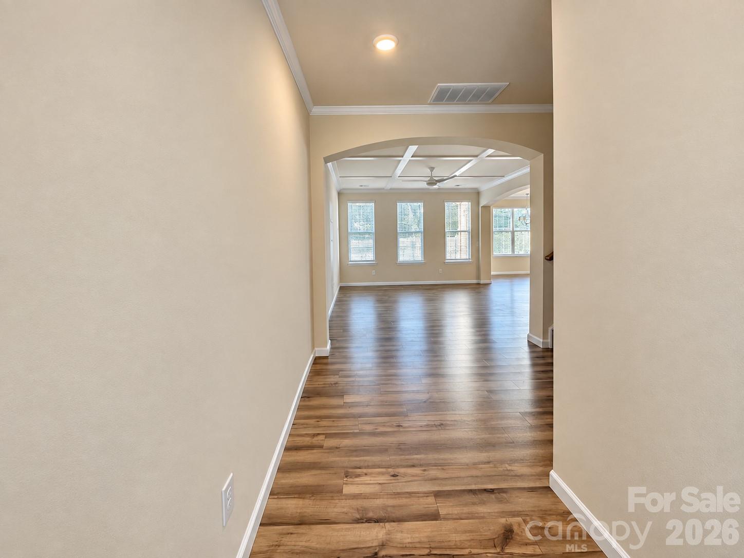 Entry way into the spacious living room. - 8149 Merryvale Lane, Charlotte