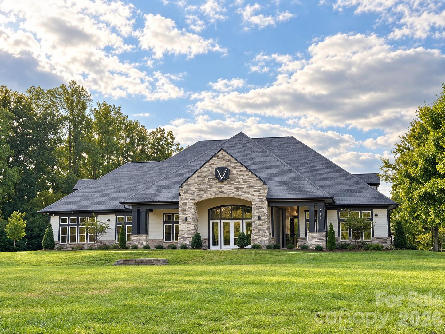 Community clubhouse with gym and event space. - 8149 Merryvale Lane, Charlotte