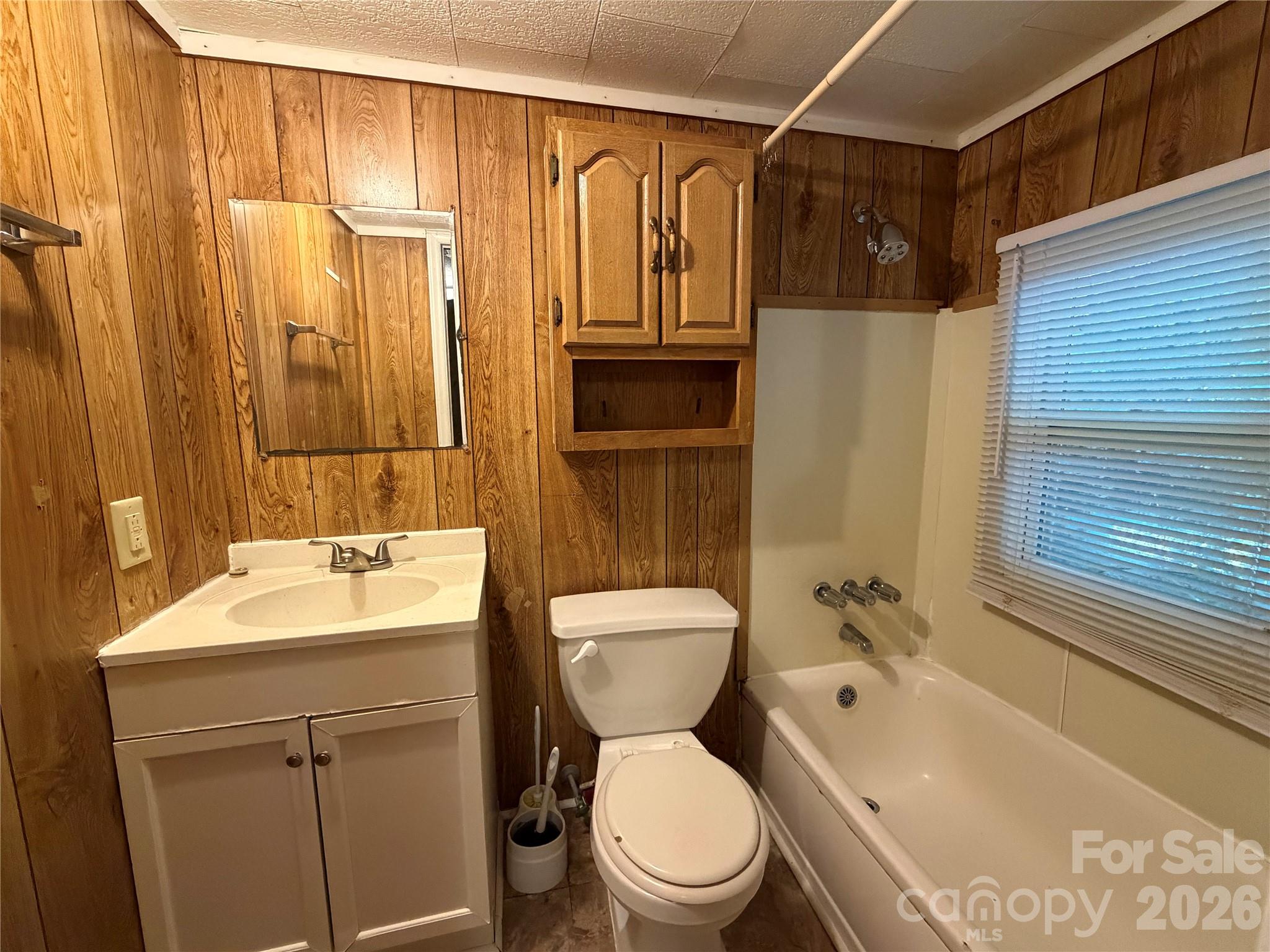 Bathroom off of primary bedroom located at the back of the house - 509 Denver Street, Kannapolis
