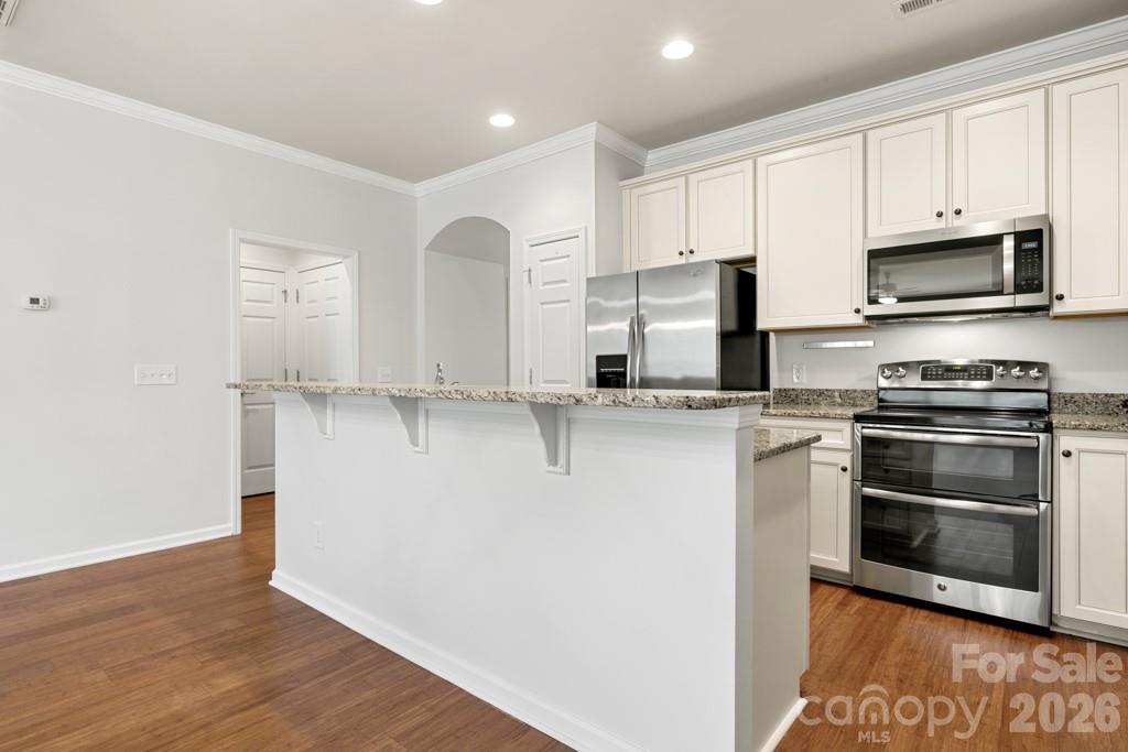 Add some bar stools for additional seating - 9018 Smokey Hill Lane, Indian Land