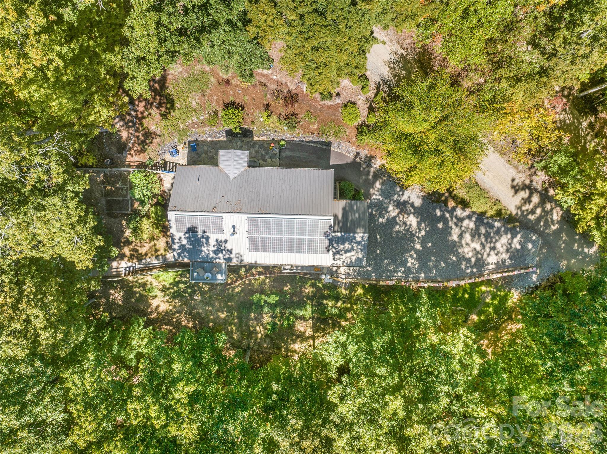 Solar panels keep energy bill very low. - 115 Laurel Wood Drive, Mars Hill