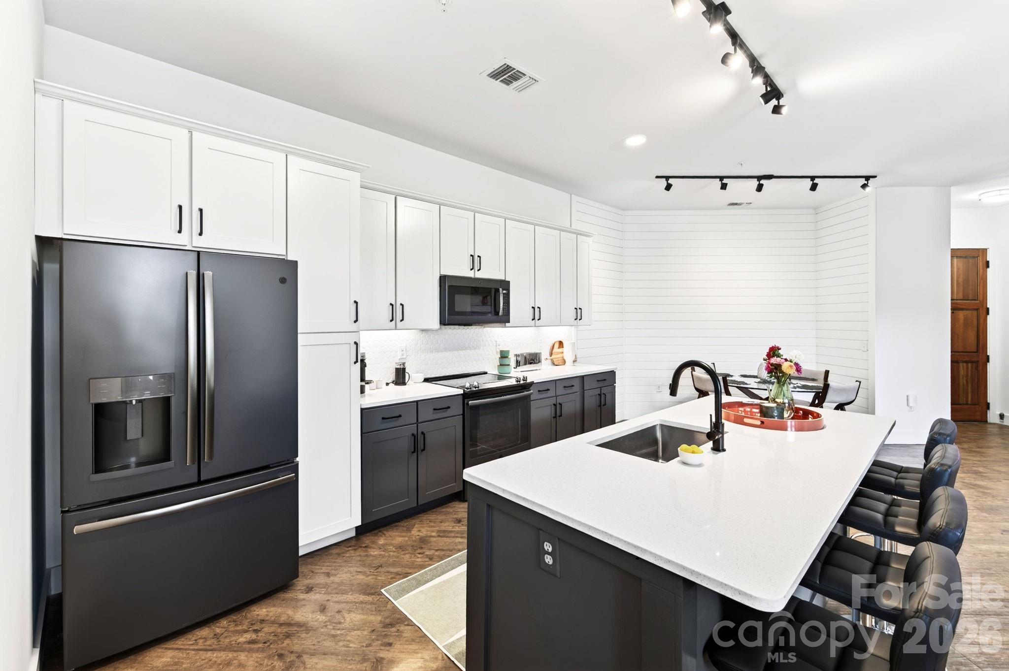 Stunning Kitchen with Huge Island - 55 S Market Street, Asheville