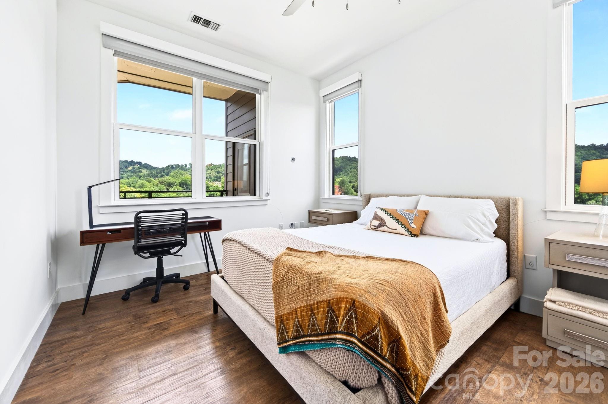 Guest Bedroom - 55 S Market Street, Asheville