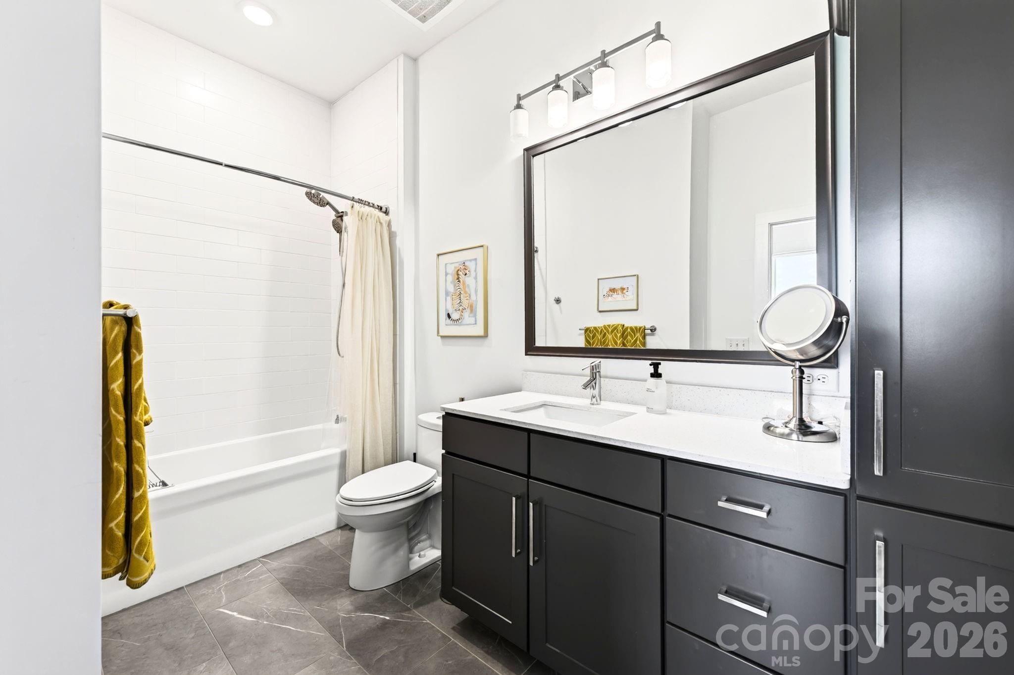 Guest Bathroom - 55 S Market Street, Asheville