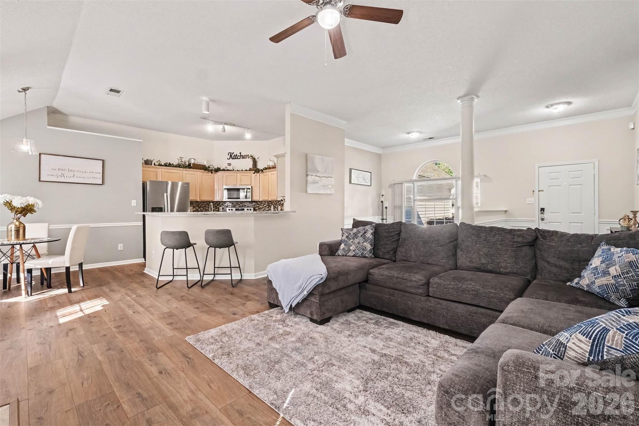 Living Area - 11609 Long Forest Drive, Charlotte