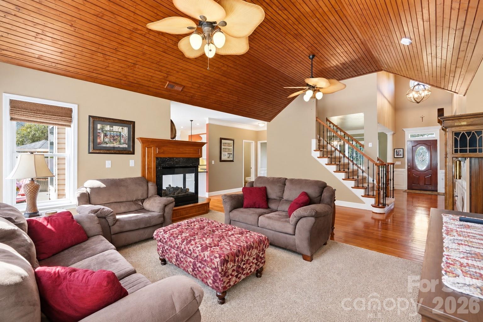 Wonderfully configured floor plan with desirable open spaces and lots of natural light. - 120 Harris Farm Road, Mooresville