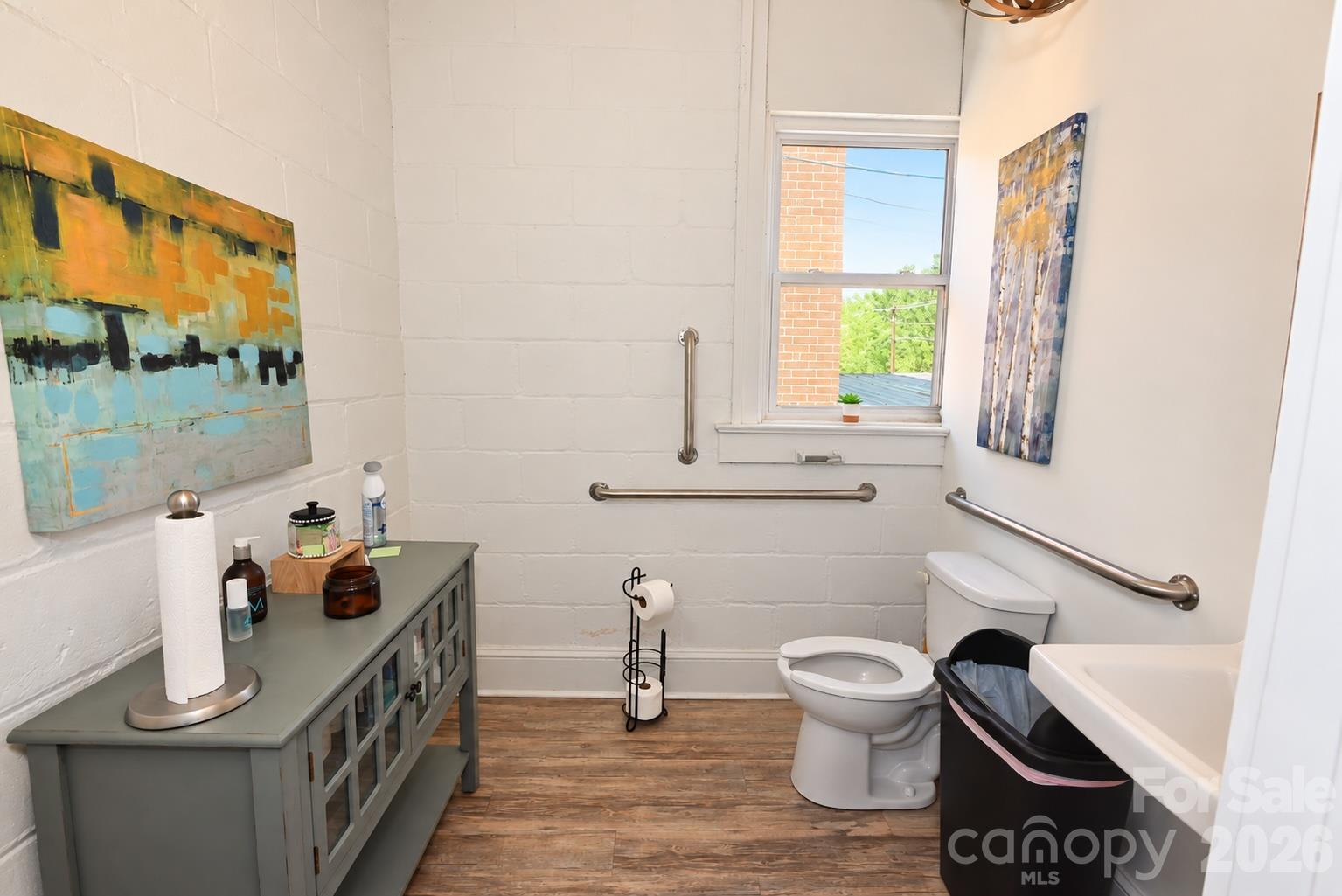 Salon Bathroom - 111/113 E Water Street, Statesville