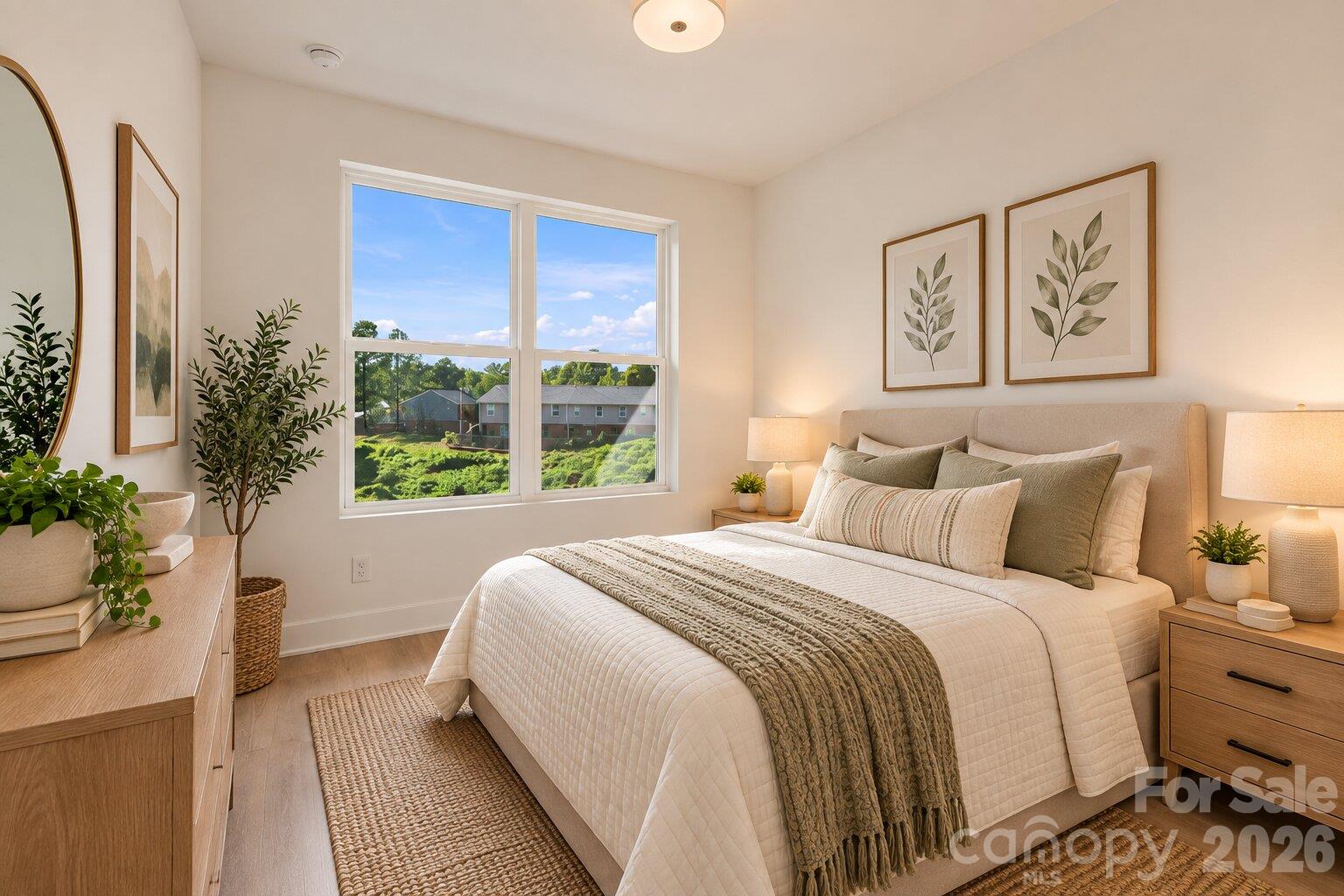 Virtually staged third bedroom on upper - 606 N Broad Street, Mooresville