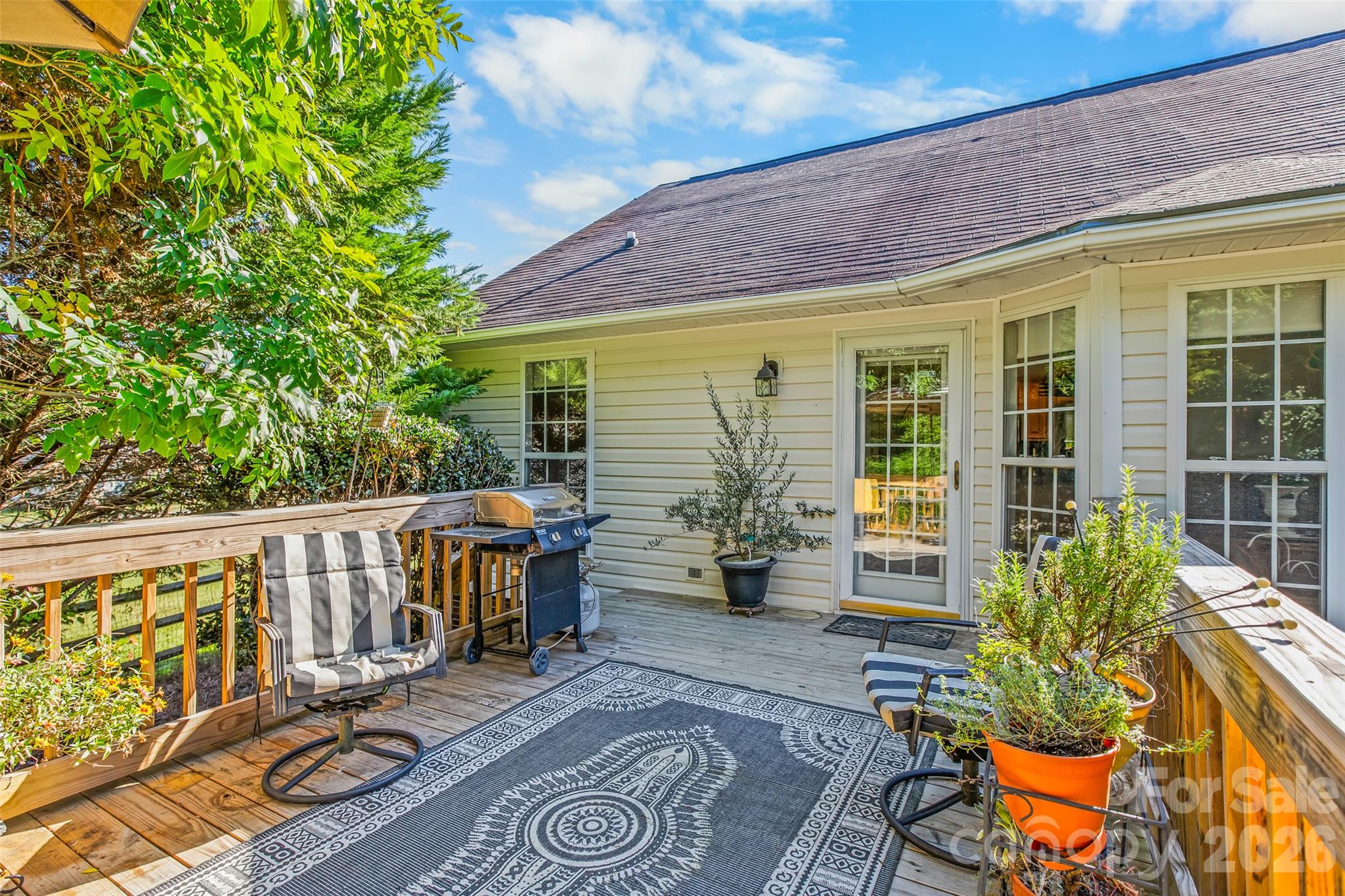 Rear Deck - 4618 Hendrix Court, Concord