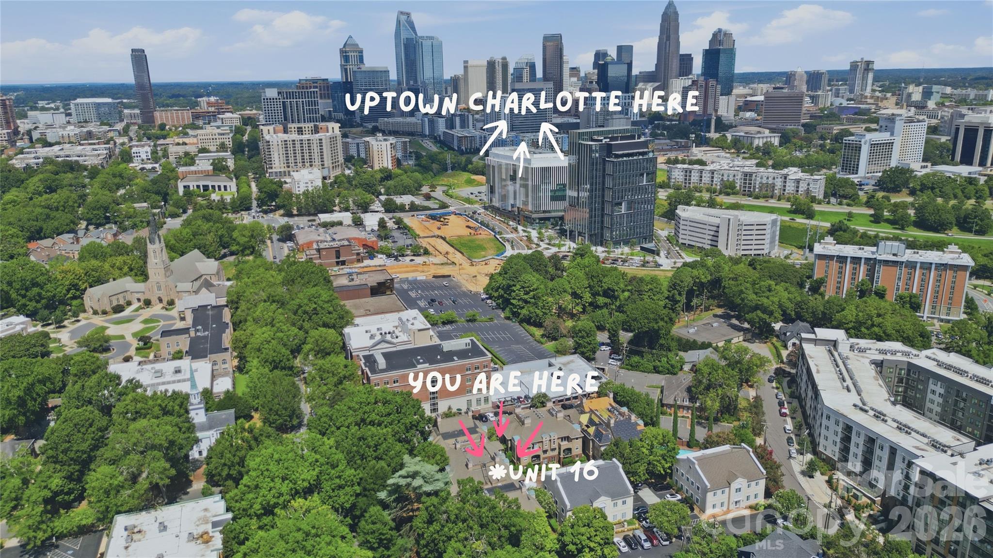 minutes to uptown! - 1109 E Morehead Street, Charlotte