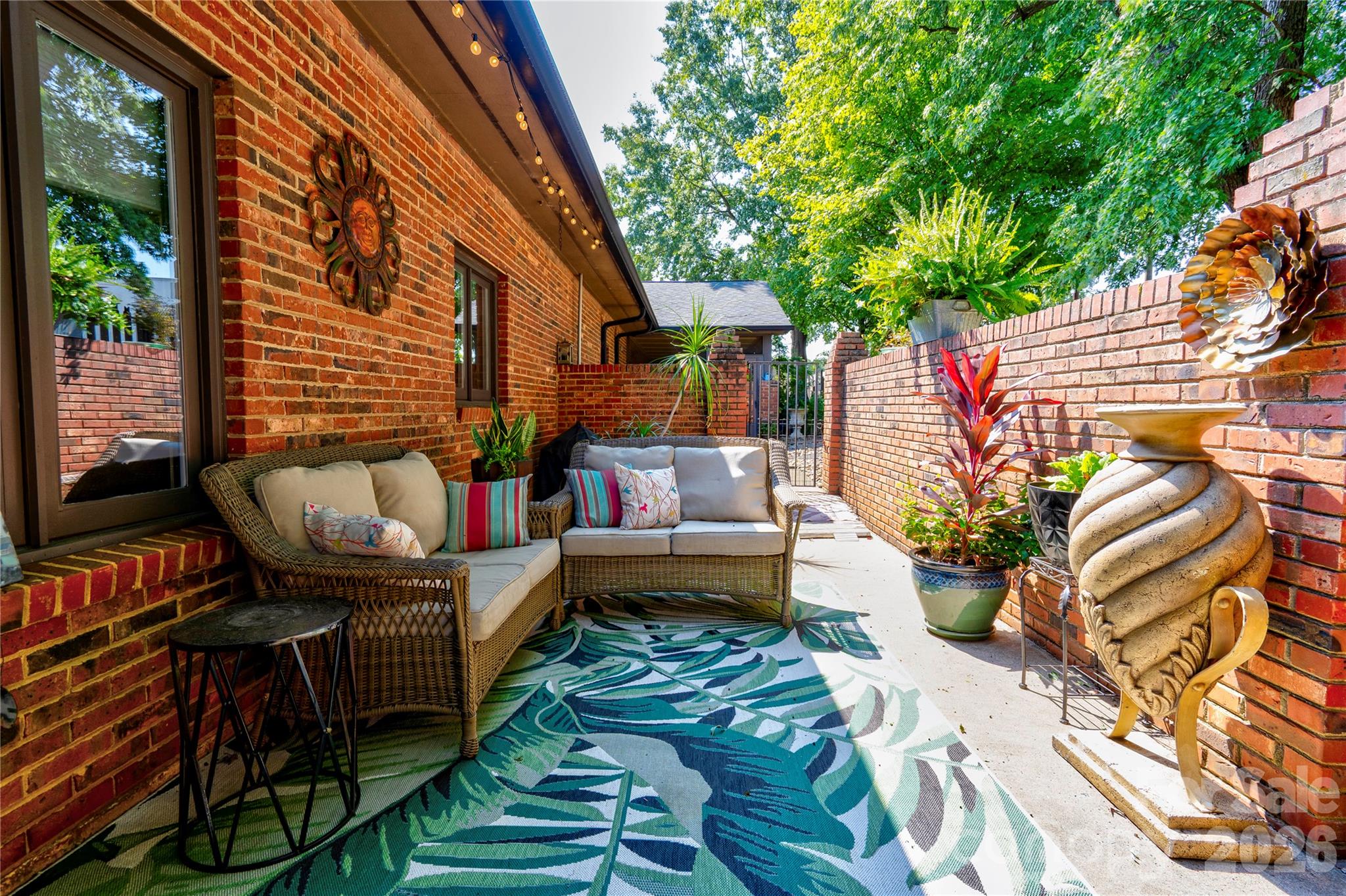 One of the most relaxing back patios I have seen. - 301 Pinkney Street, Shelby