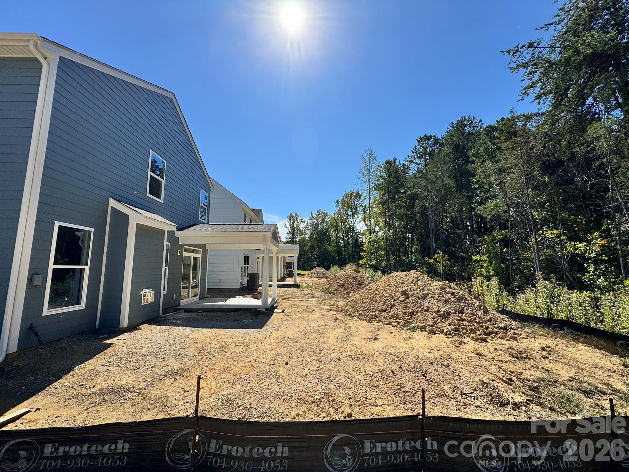 Rear of home - 13139 Foxberry Road, Charlotte