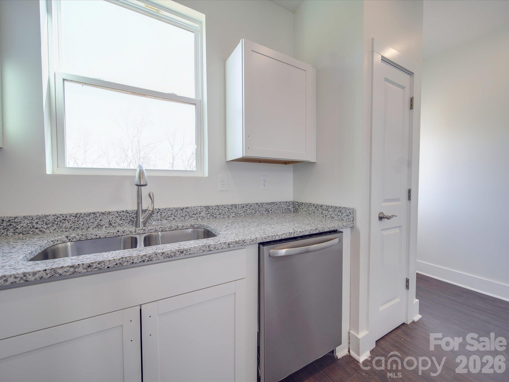 Door to deck is on the other side of the pantry door - 102 Snyder Court NE, Concord