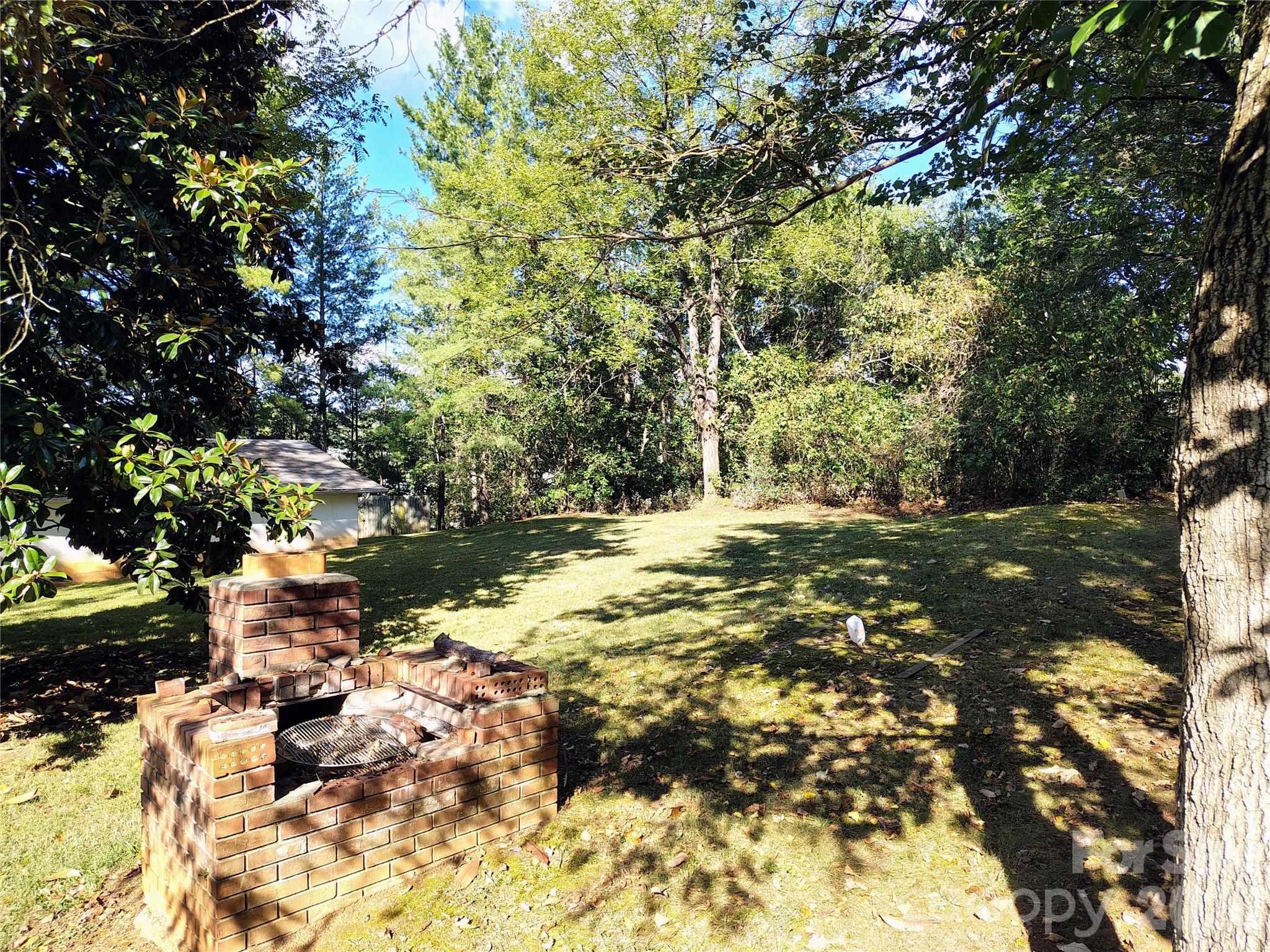 Side yard - 69 Alexander Road, Weaverville