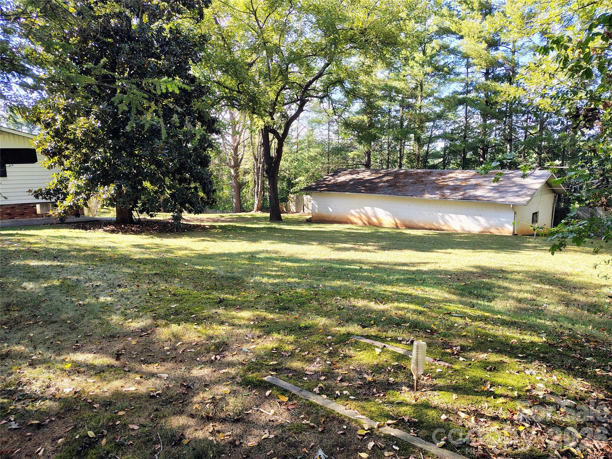 Side yard - 69 Alexander Road, Weaverville