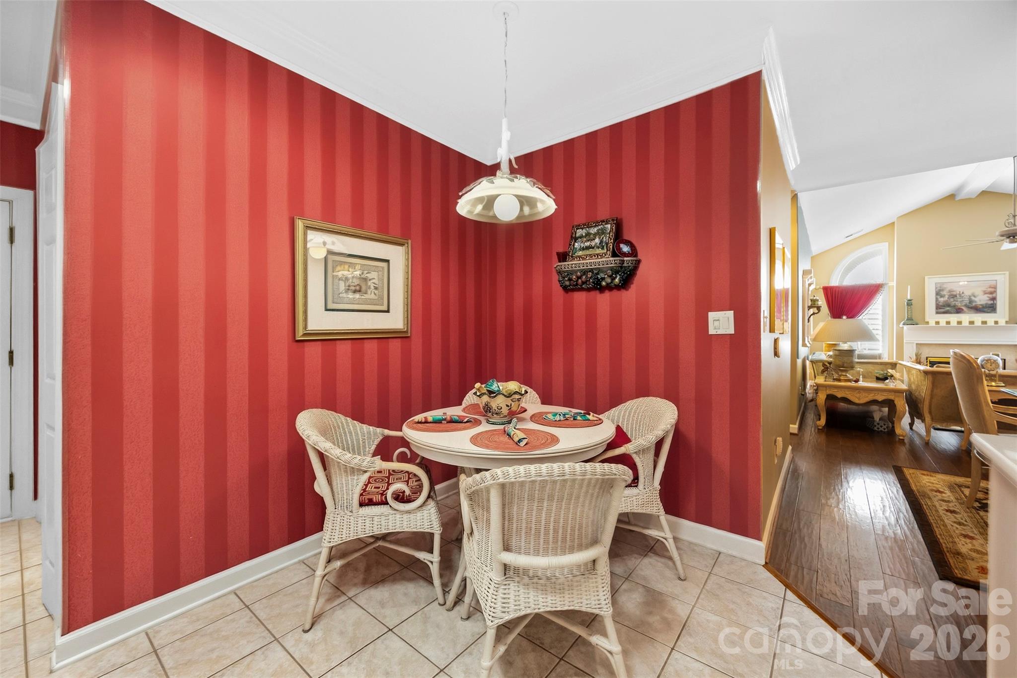 Breakfast Nook - 8306 Olde Troon Drive, Charlotte