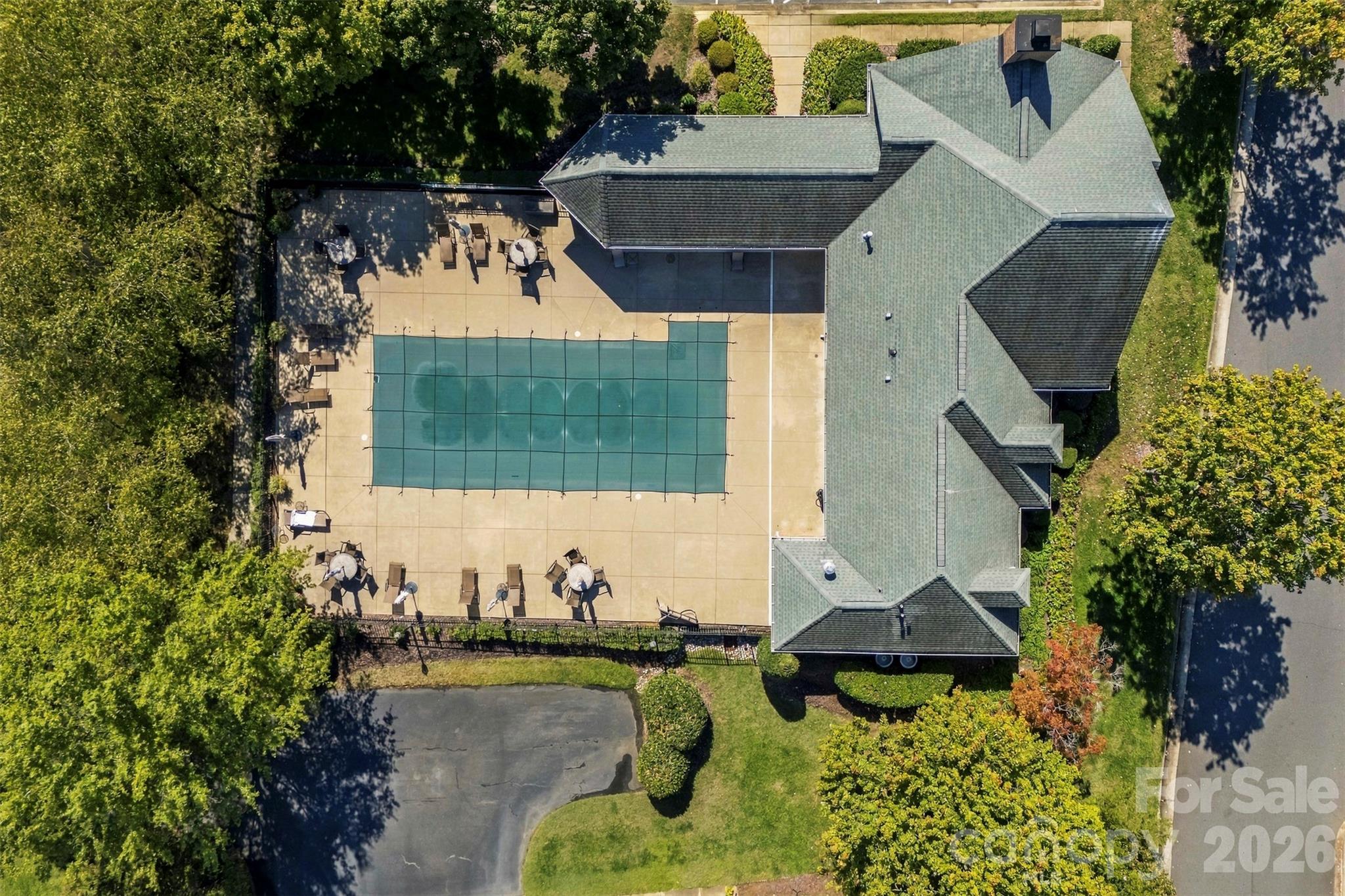 Clubhouse and Pool - 8306 Olde Troon Drive, Charlotte