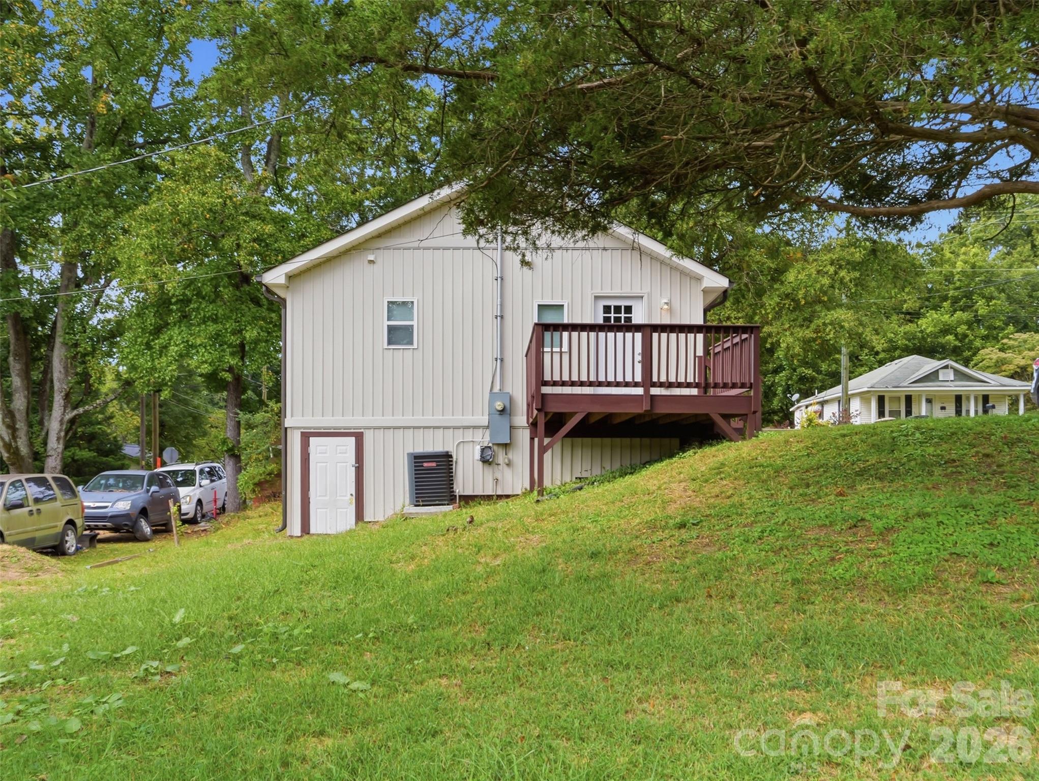 Backyard - 413 Pleasant Avenue, Kannapolis