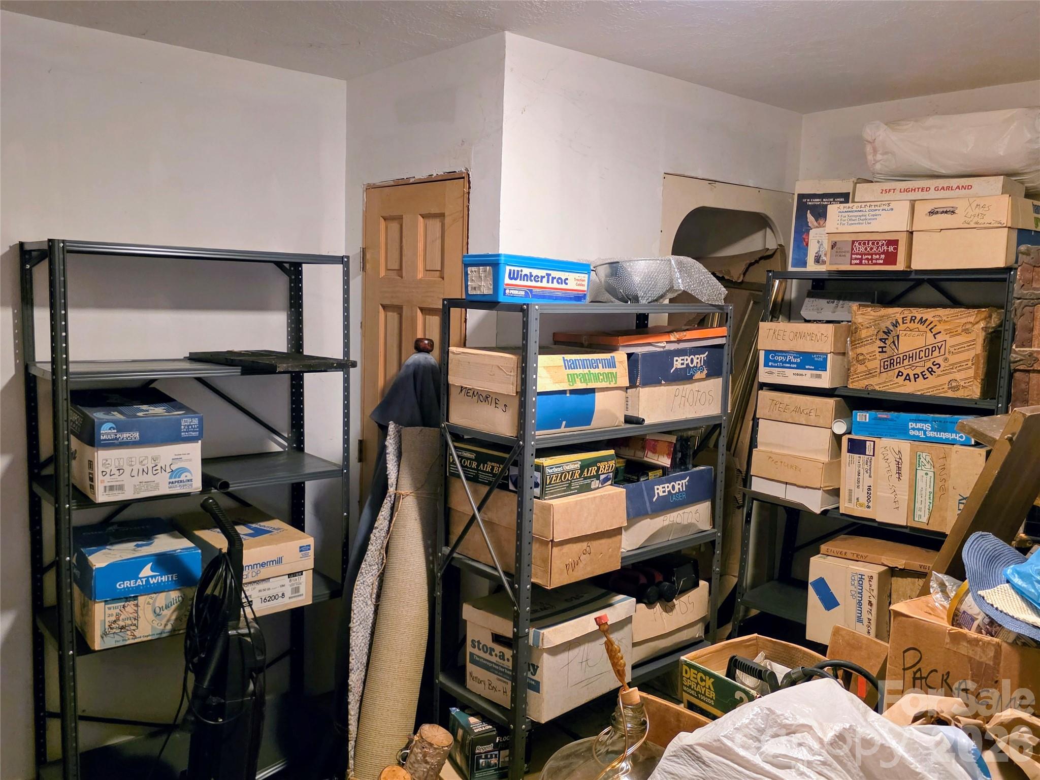 Lower level storage area - 105 Poplar Ridge Lane, Burnsville