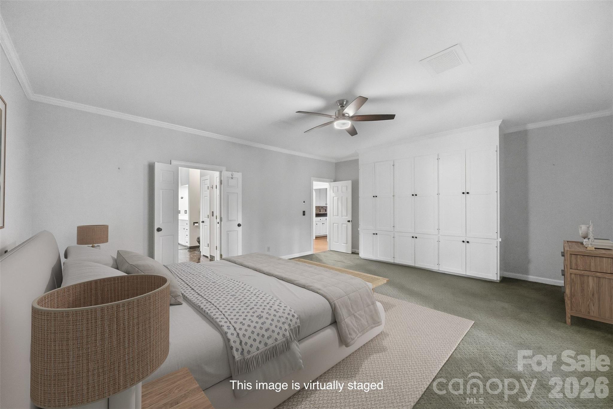 Notice the built-ins...you will find a connection for your sound system for built-in speakers in many rooms - 185 Appian Way, Shelby